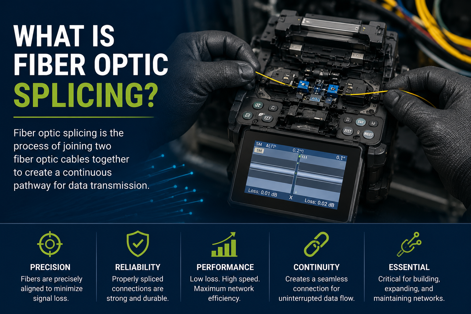 What Is Fiber Optic Splicing?