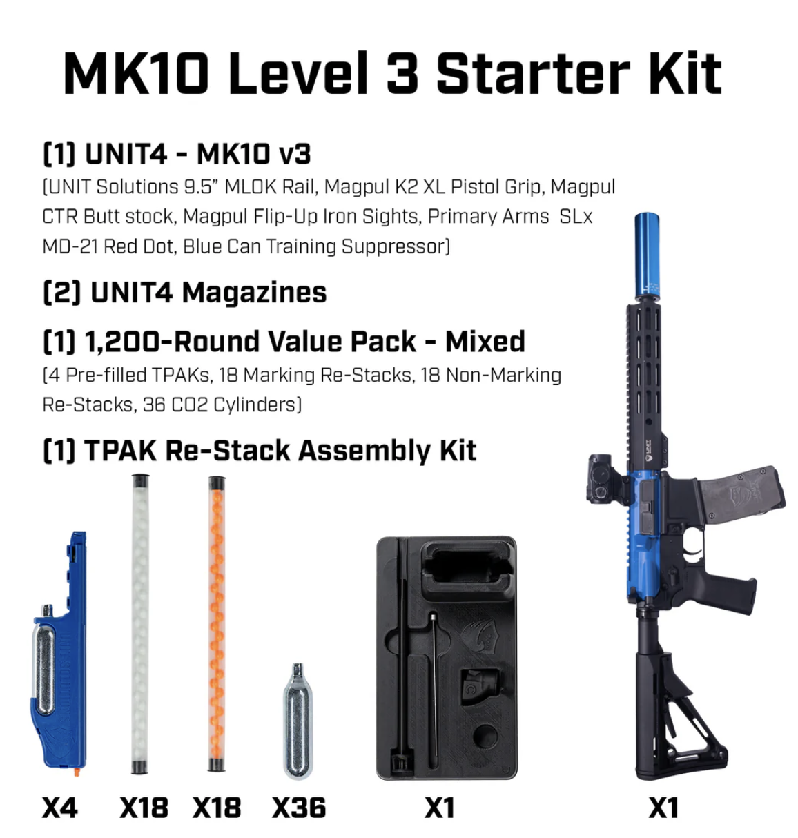 MK10 Level 3 Starter Kit