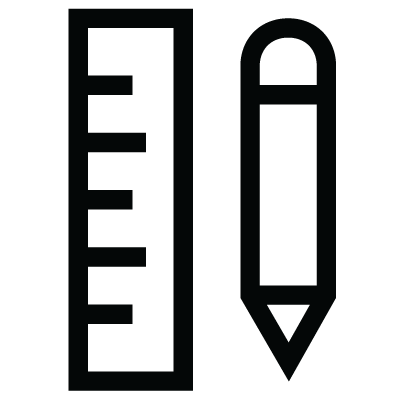 Vertical alignment of the text 'EID' with a stylized downward arrow shape.