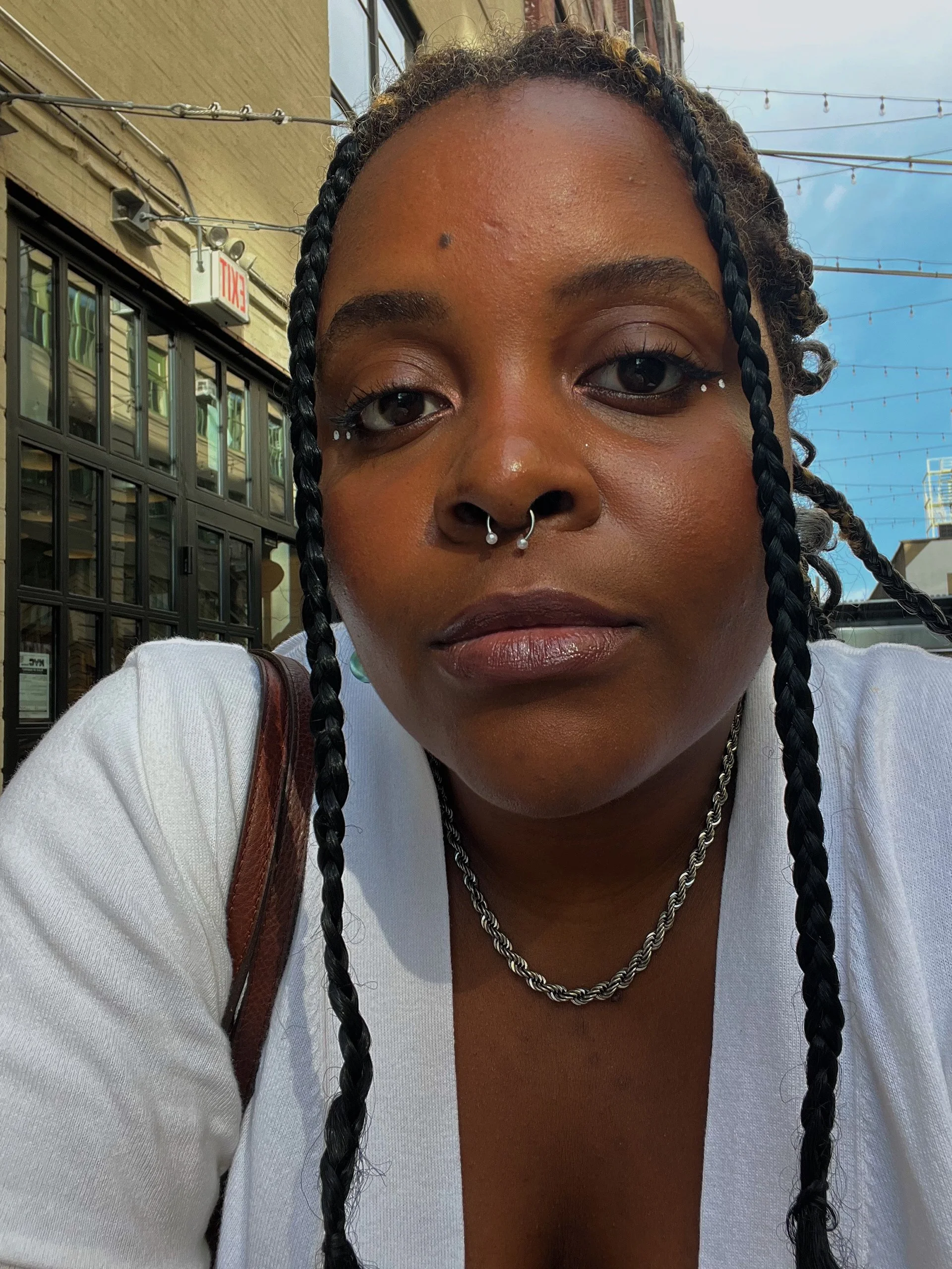 Thalia Sablon Creative Producing Director:
“Born in Haiti, raised in Queens. I have my mother’s tongue and a New York accent.” Thalia Sablon is a Brooklyn-based playwright, producer, and artistic administrator with a love for collaborative and unconv
