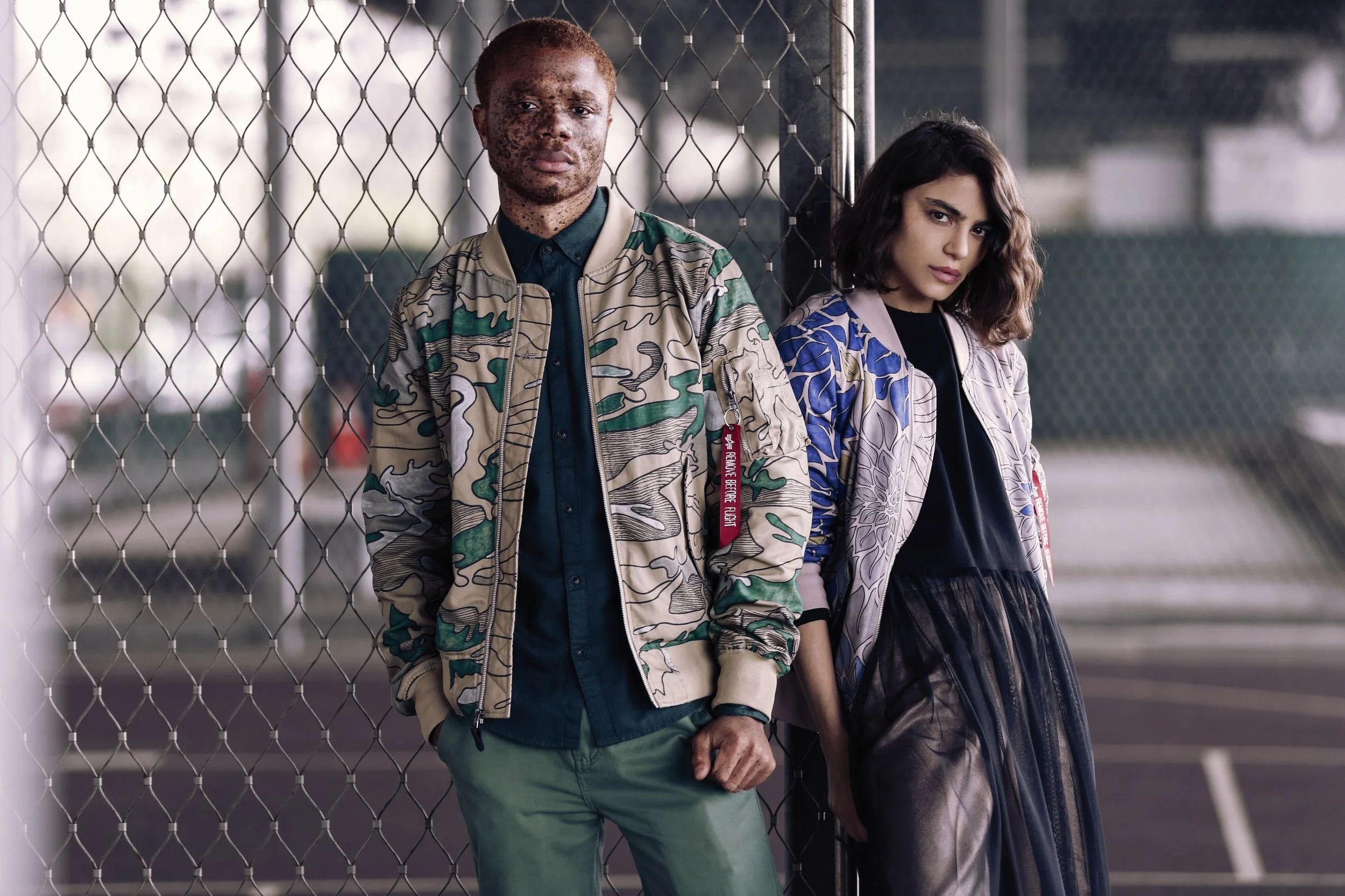 Hair, Makeup and Male Grooming for Alpha Industries