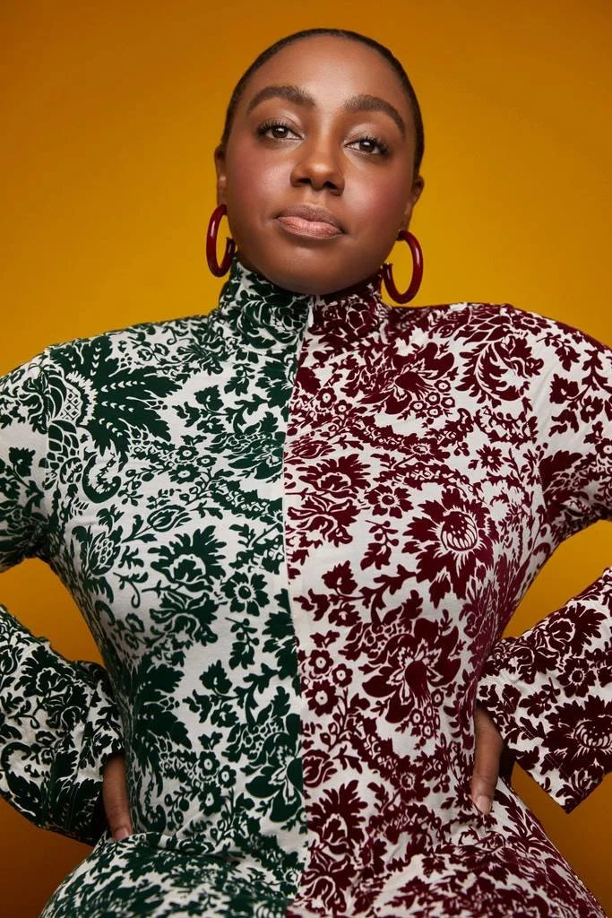 Hair and Makeup on Editor-In-Chief, Lindsay Peoples Wagner, for E!