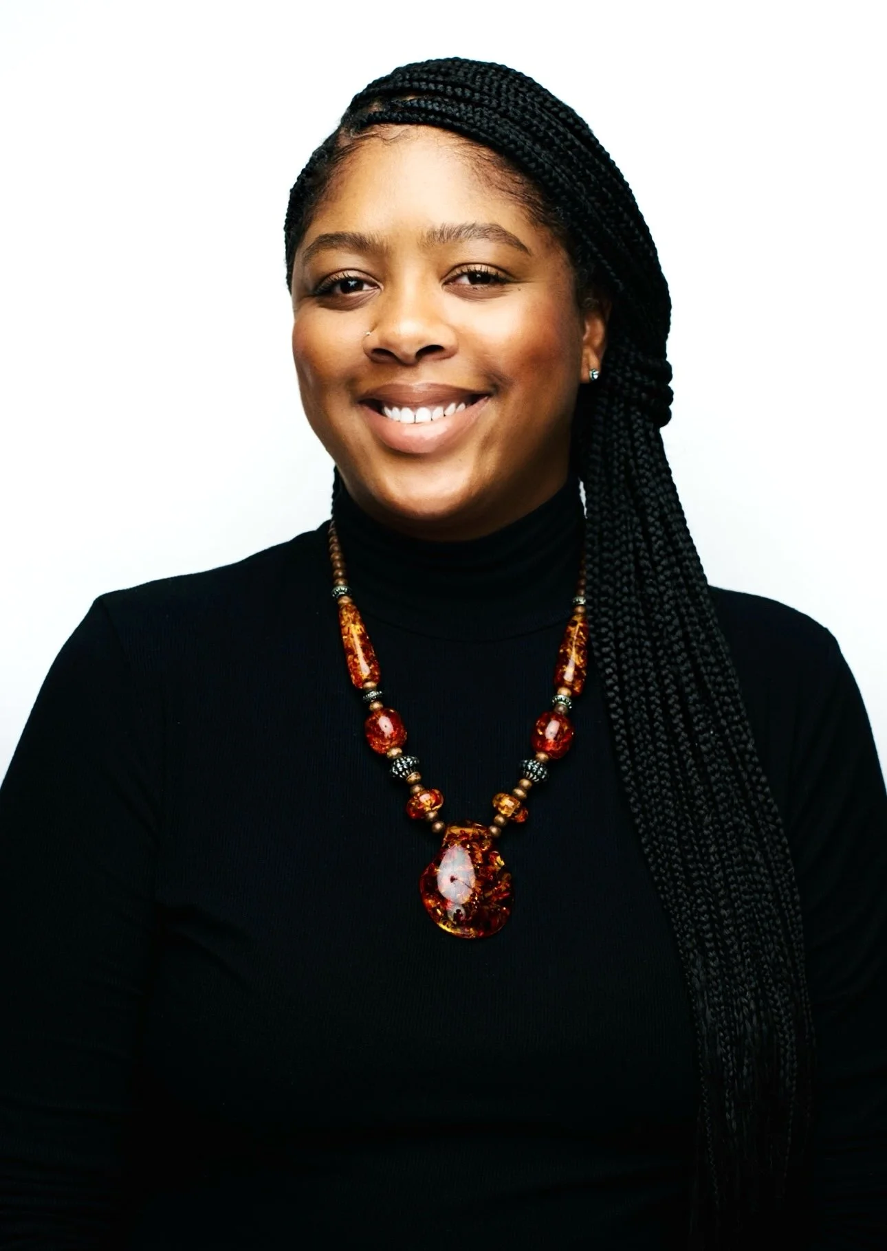 Portrait of female artist Janera Rose