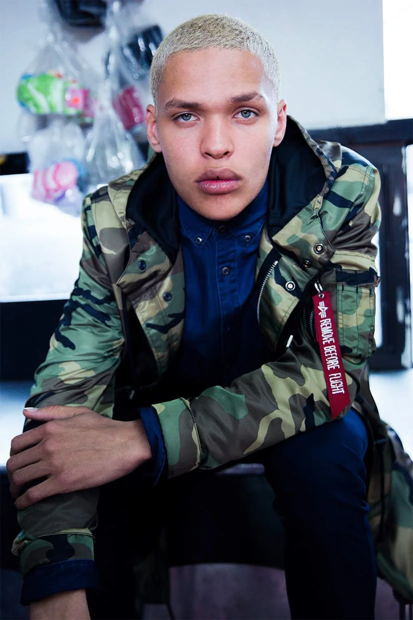 Hair, Makeup and Male Grooming for Alpha Industries