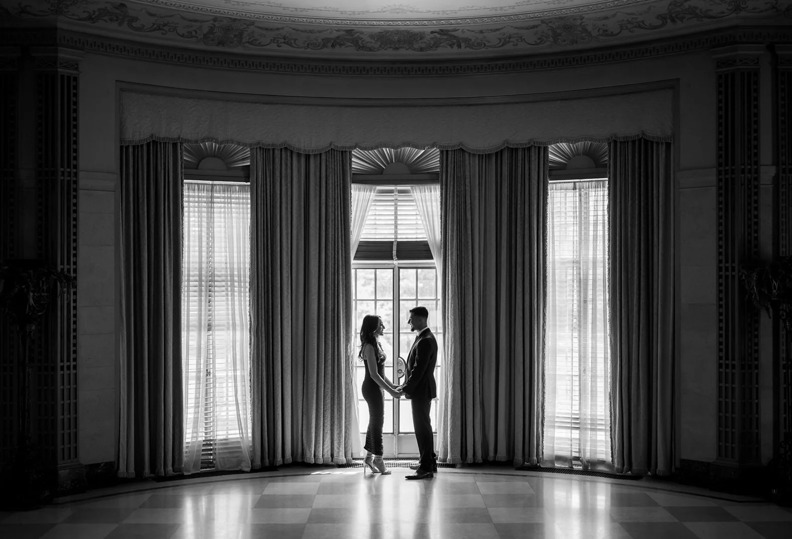 Parkwood Estate Indoor Engagement Session