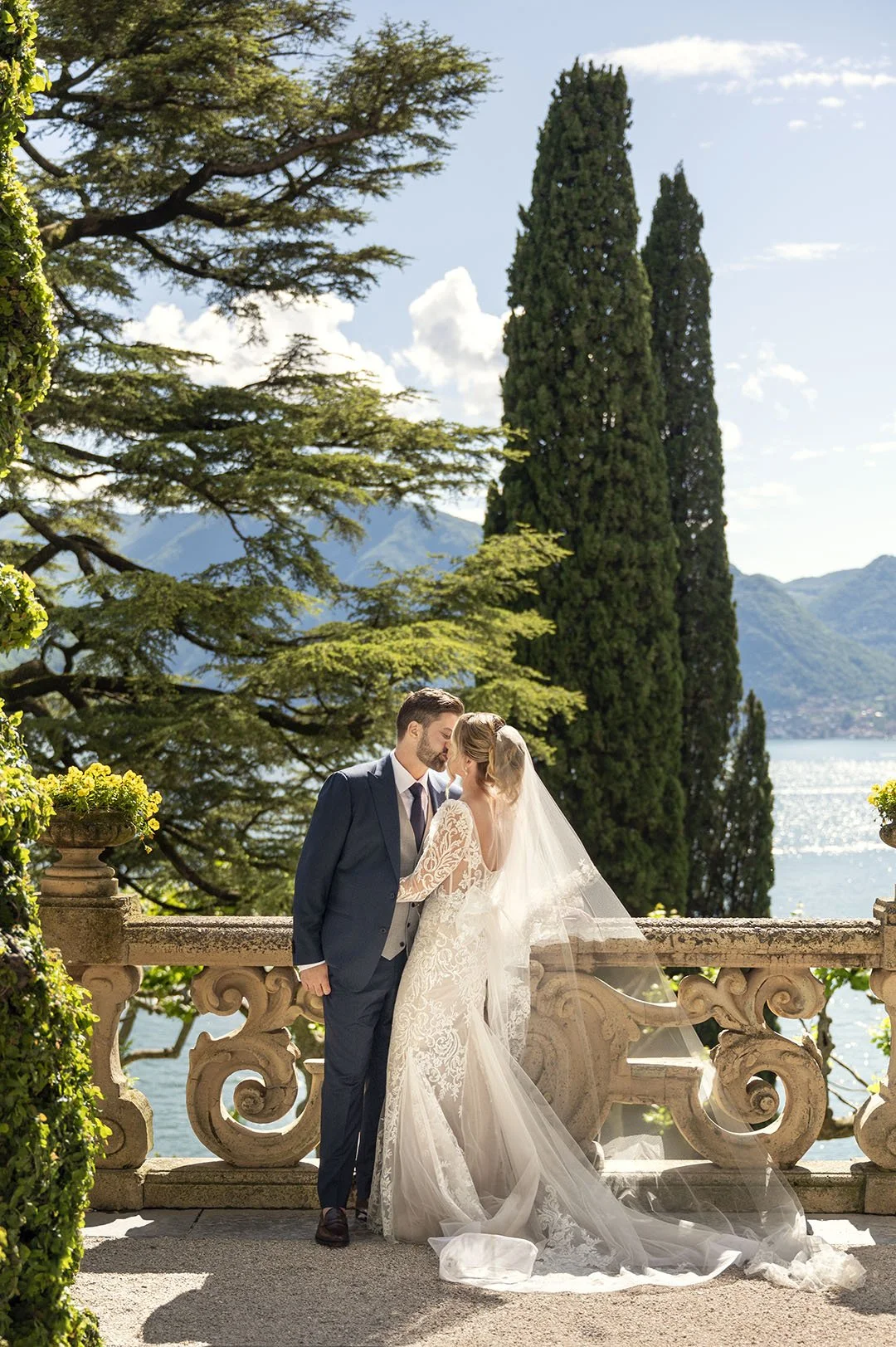 Lake Como wedding from Toronto