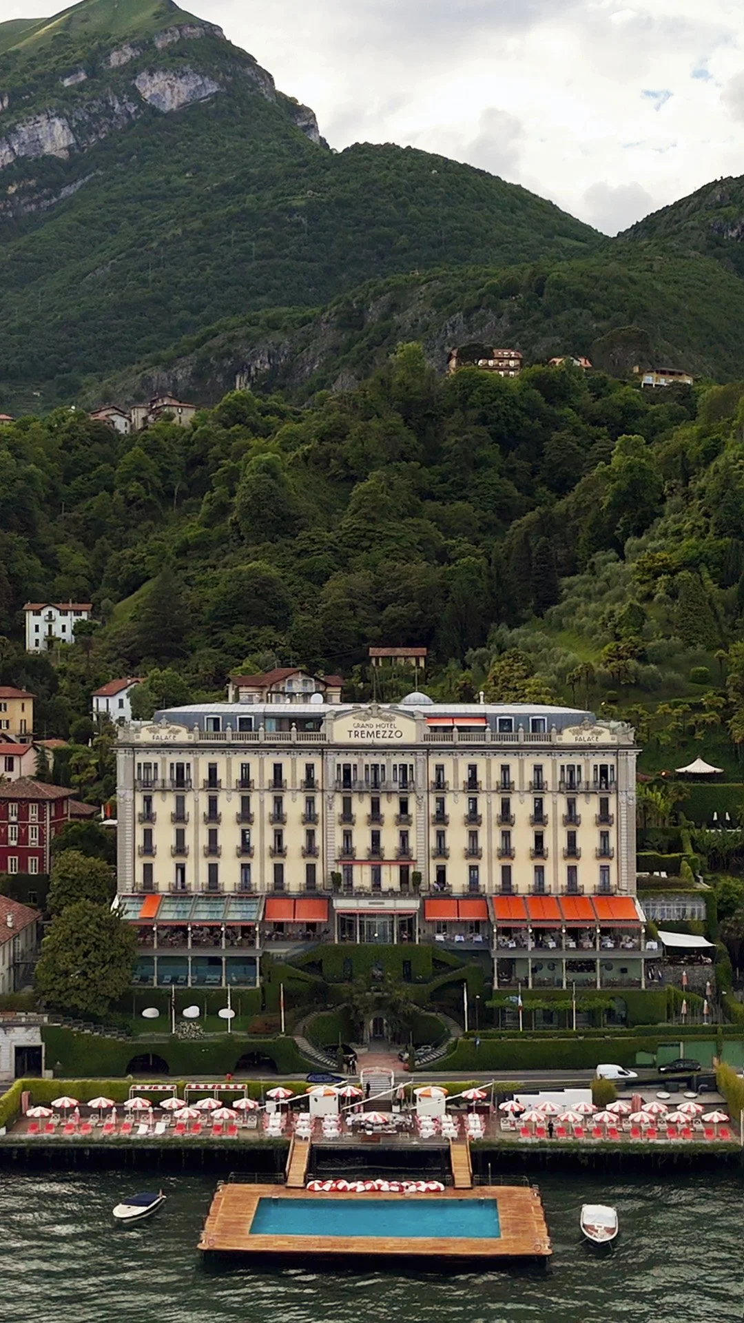 Lake Como Drone shot