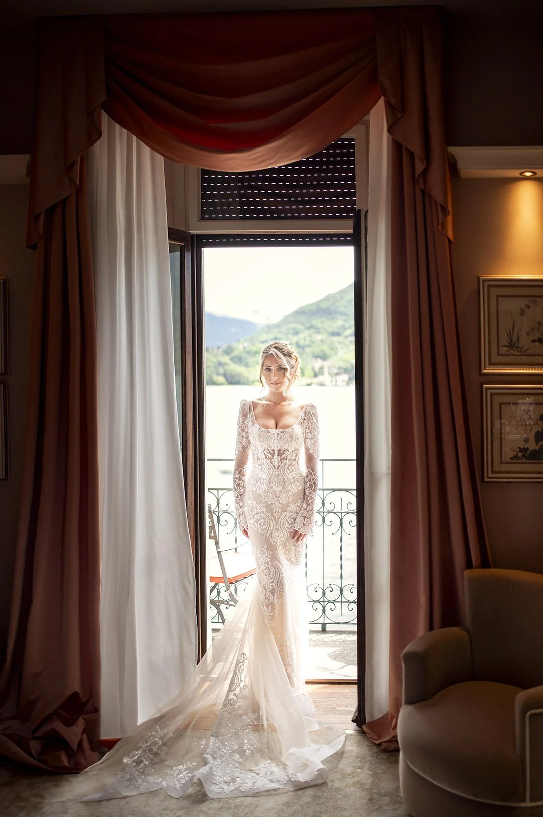Lake Como wedding from Toronto