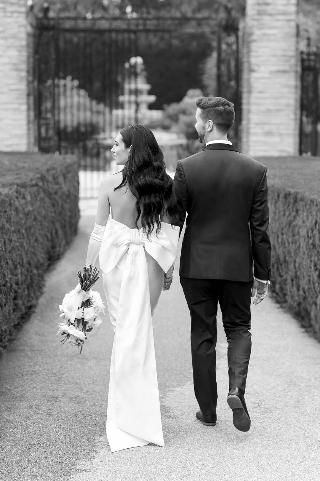 Royal Botanical Gardens wedding photo