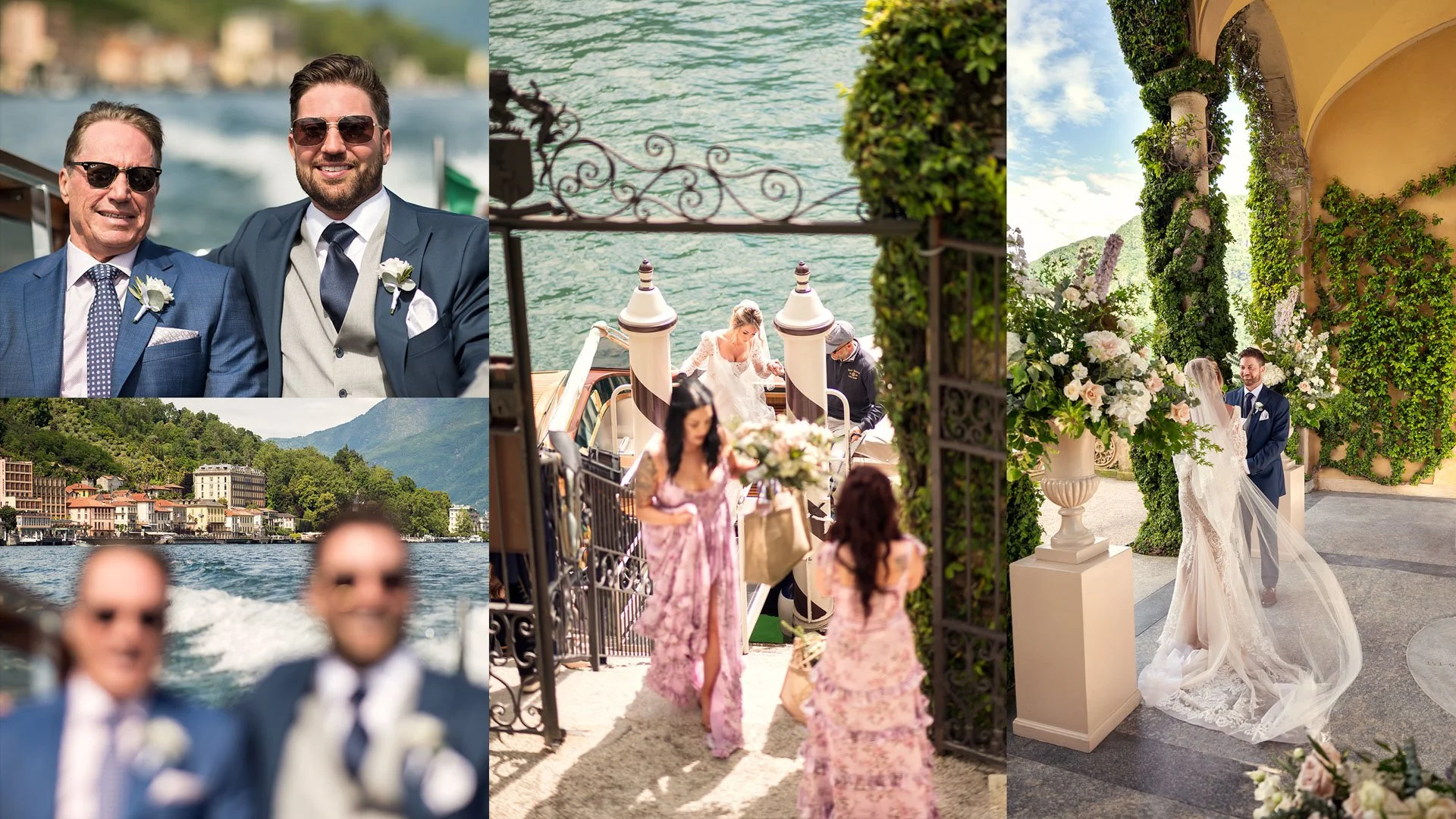 Lake Como Destination Wedding Photos