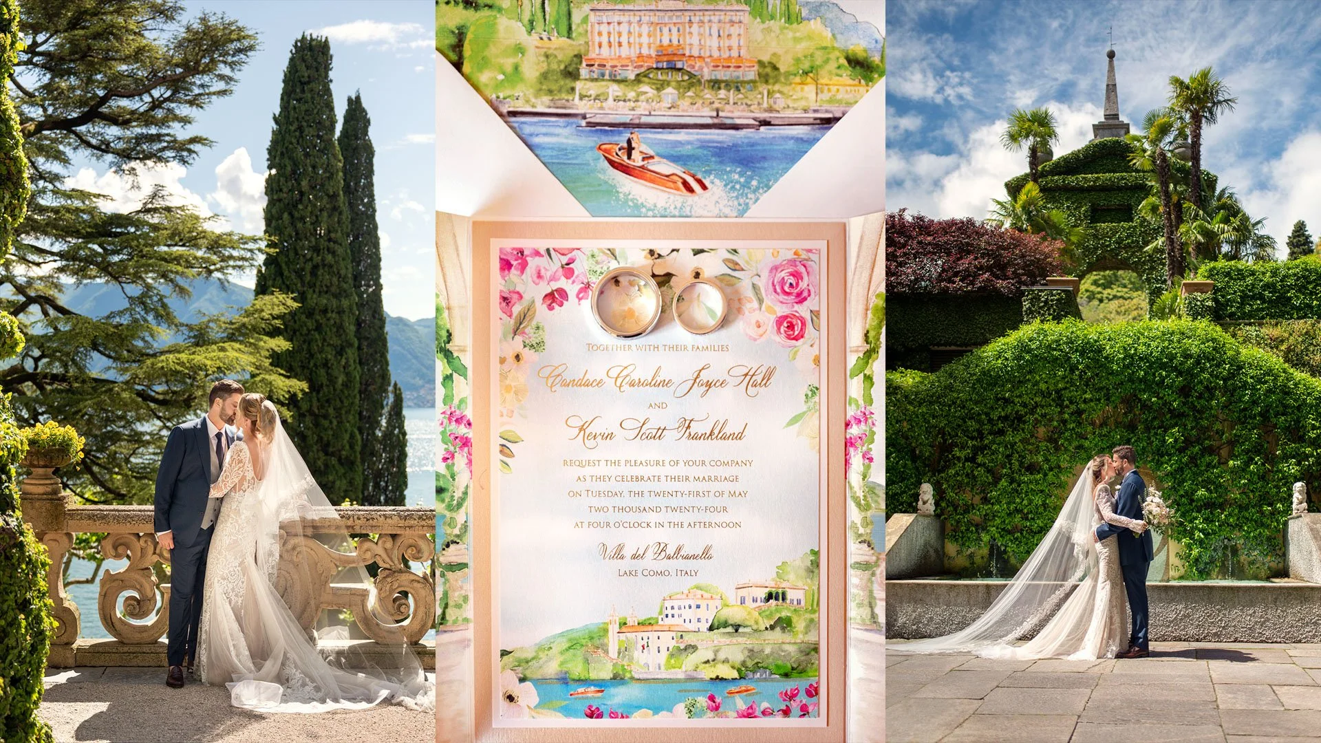destination wedding, Lake Como