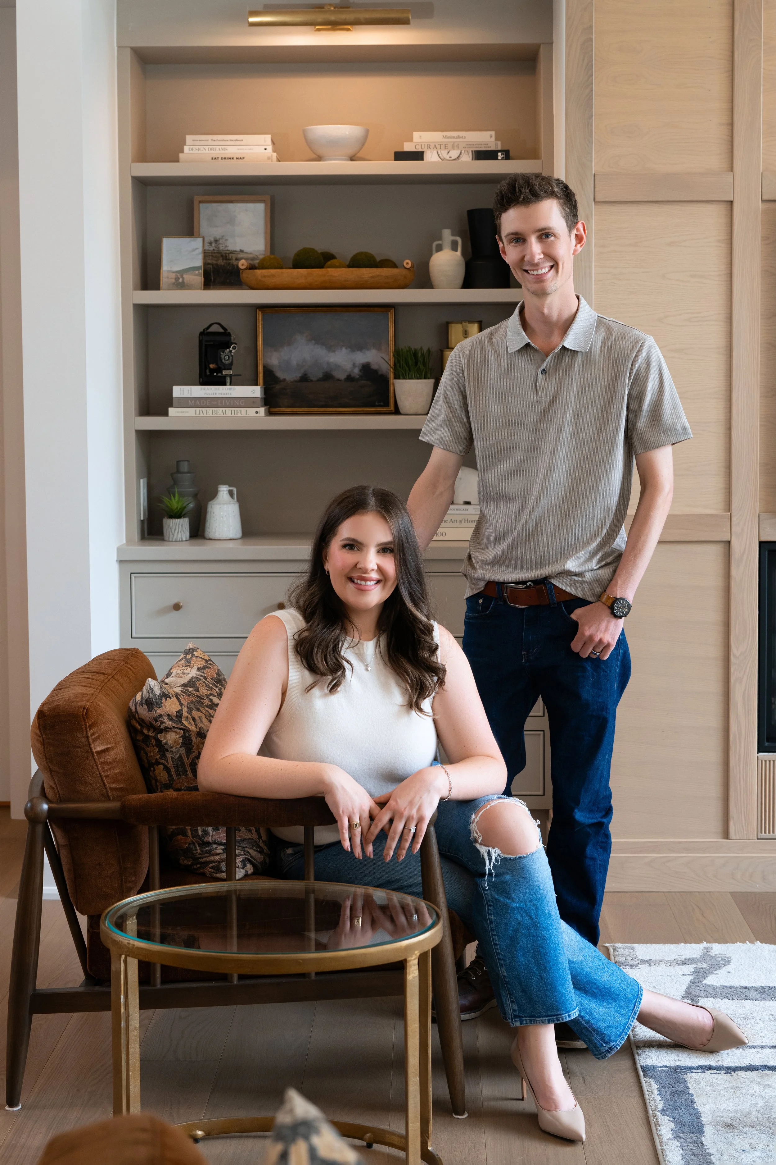 Blair Hulaj, founder of Centennial Construction Management, with his wife and business partner Alexandra York, Ottawa Realtor.