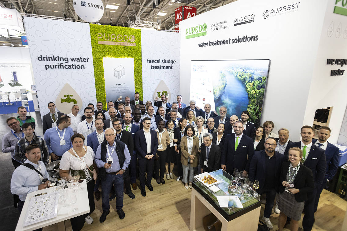 Hungarian Water Partnership at IFAT Munich 2024