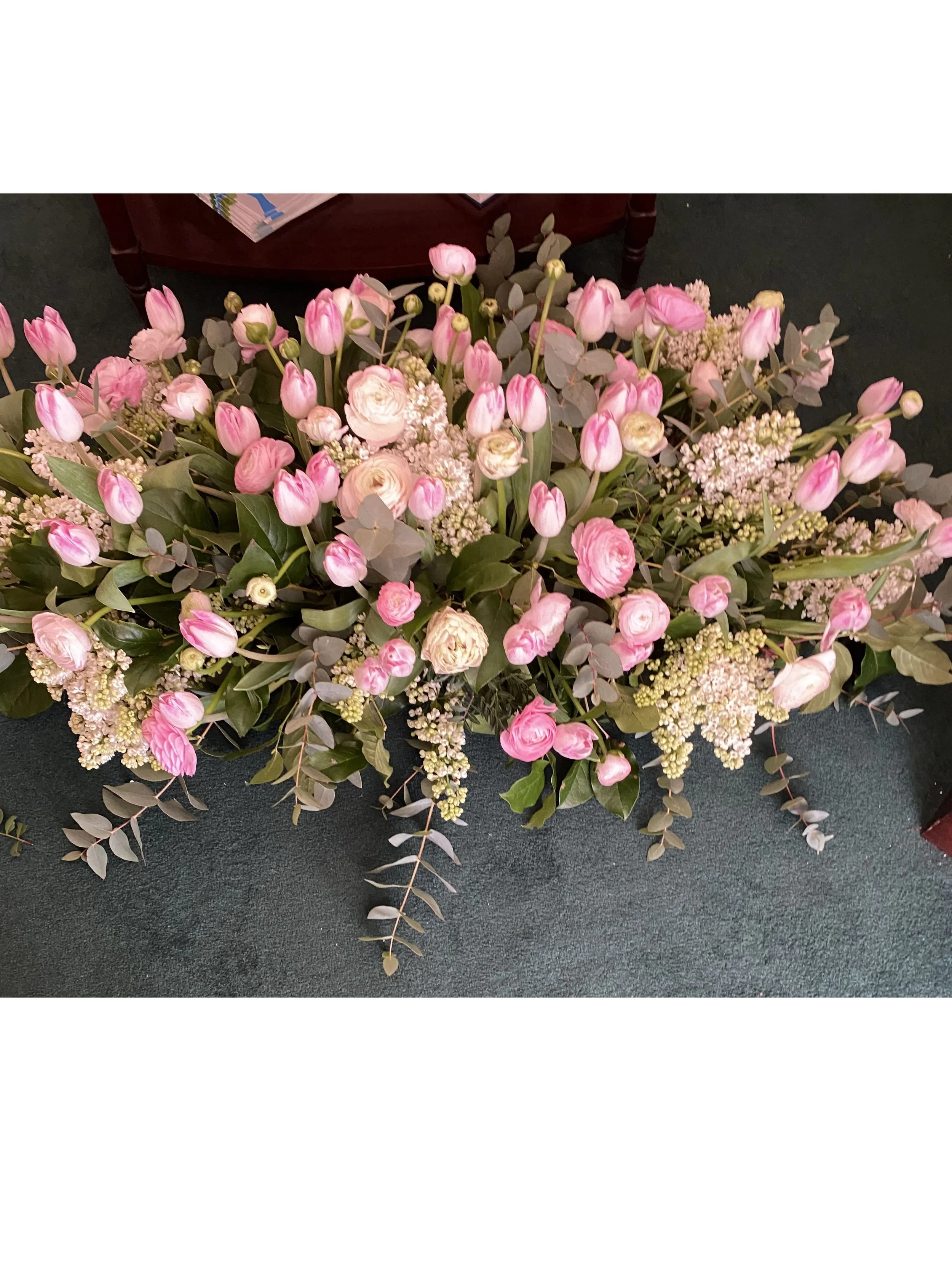 Tulips, Ranunculus & Rice Flower Double Ended