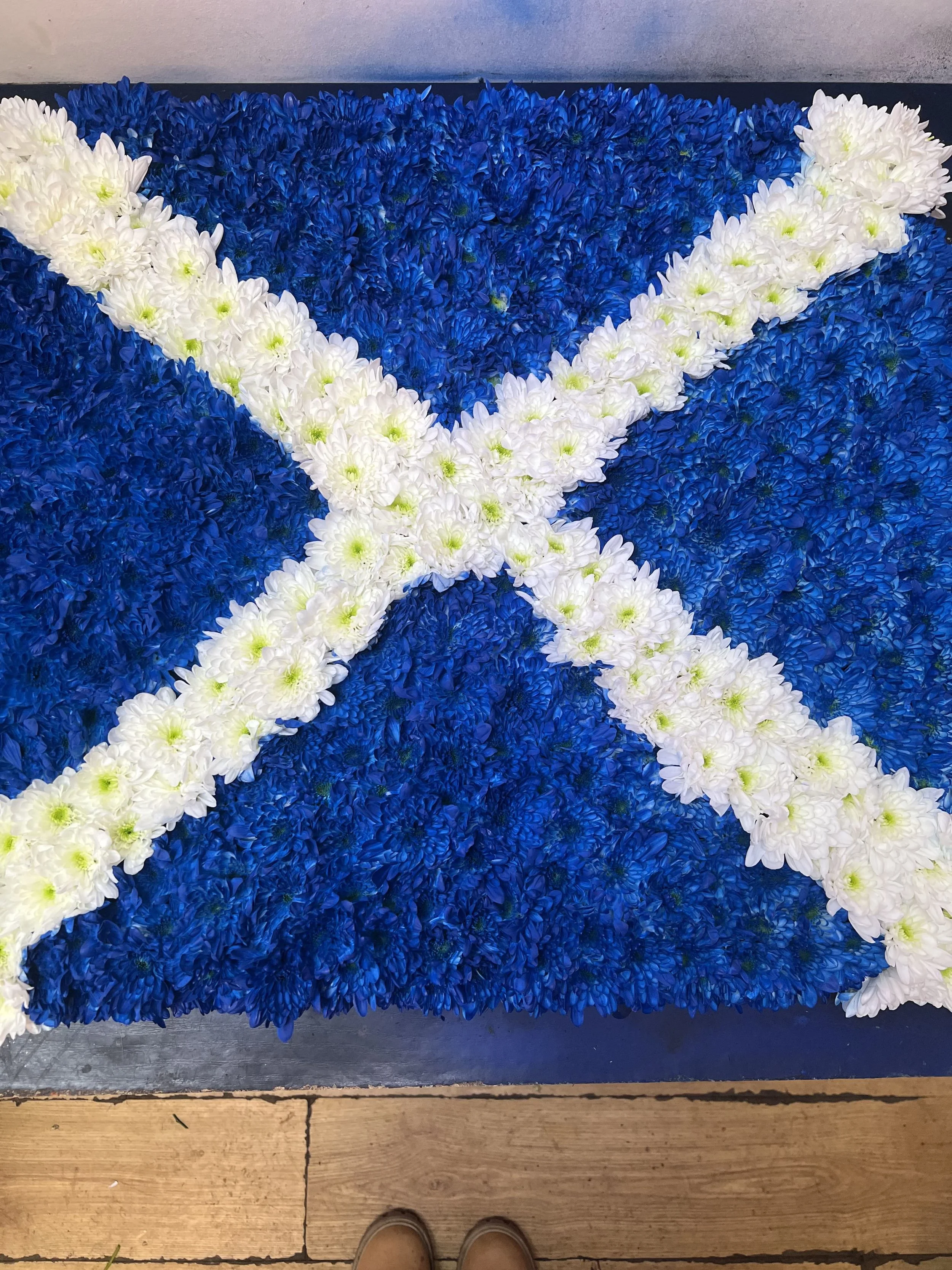 Floral Tribute - Flag