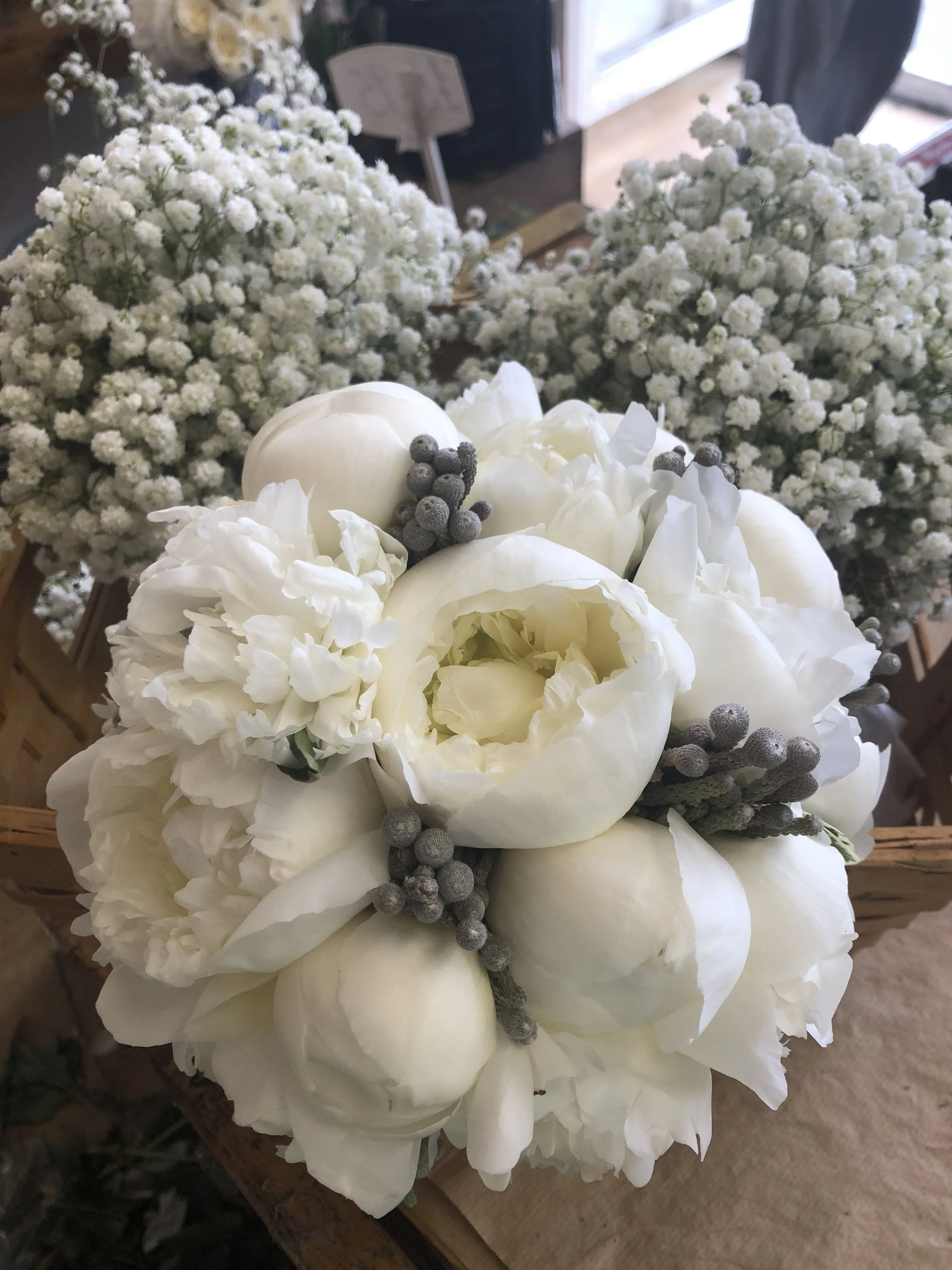 Peonies Bridal Bouquet