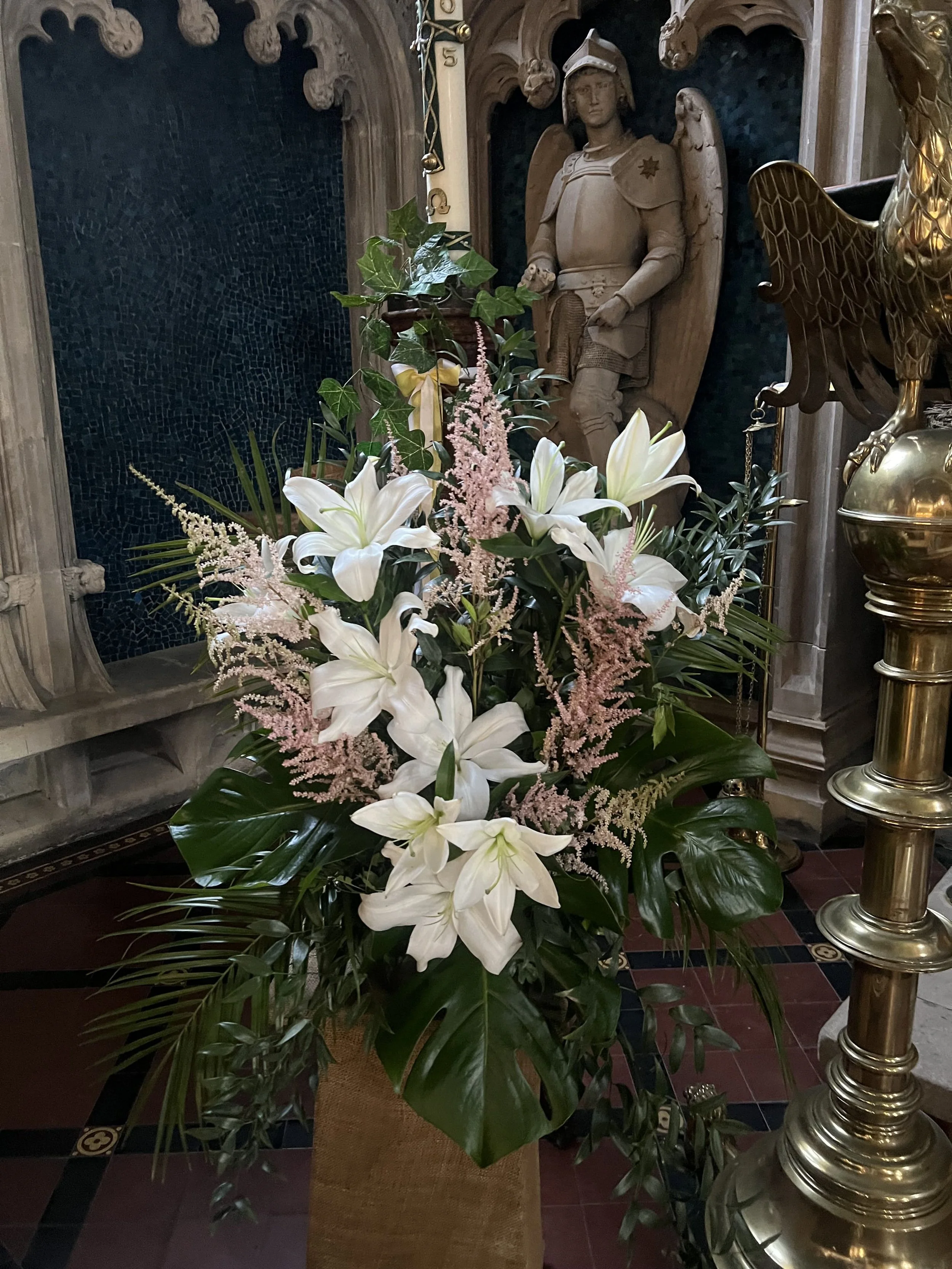 Lily & Astilbe Front Facing