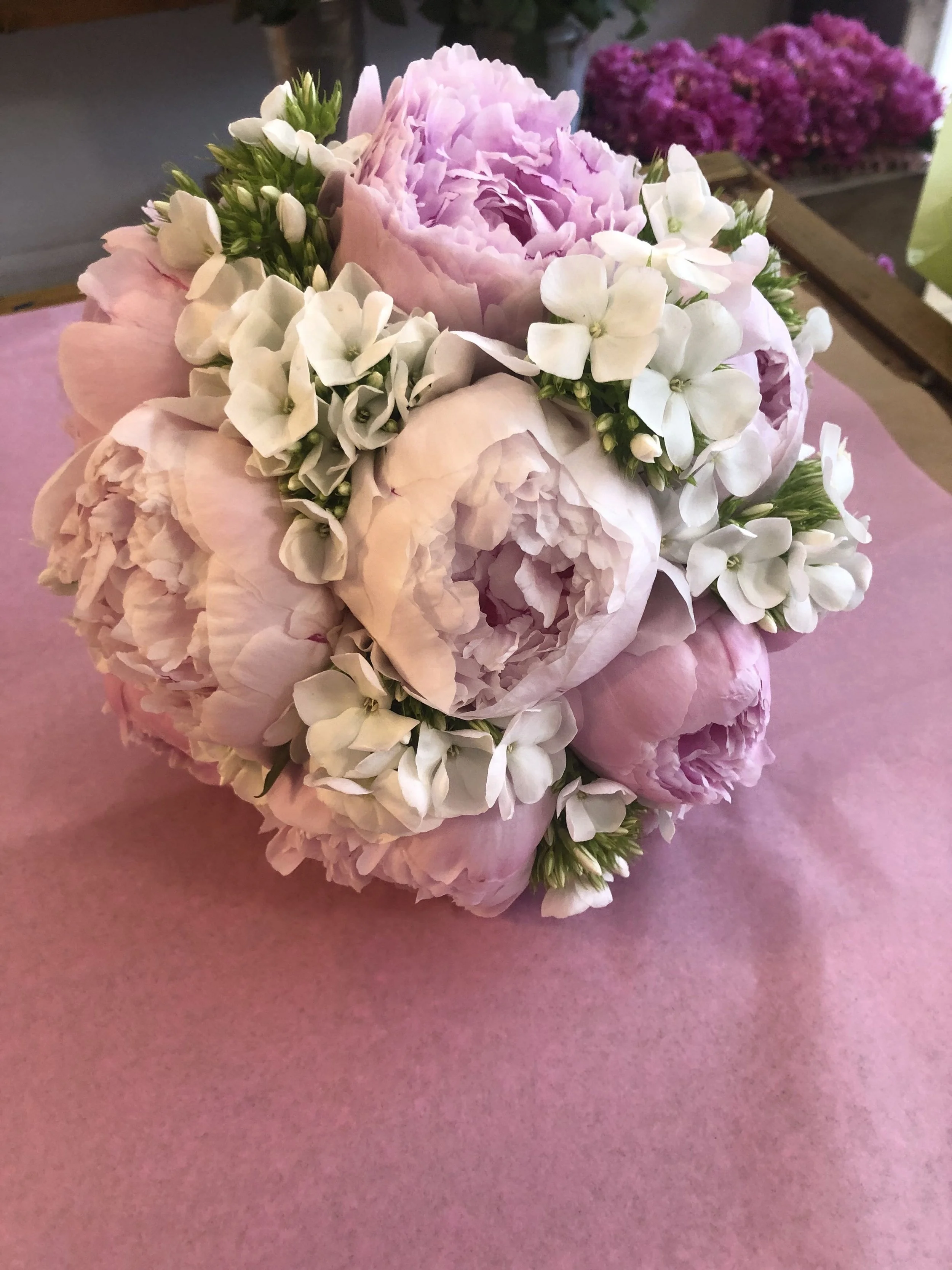 Peony & Phlox Bridal Bouquet