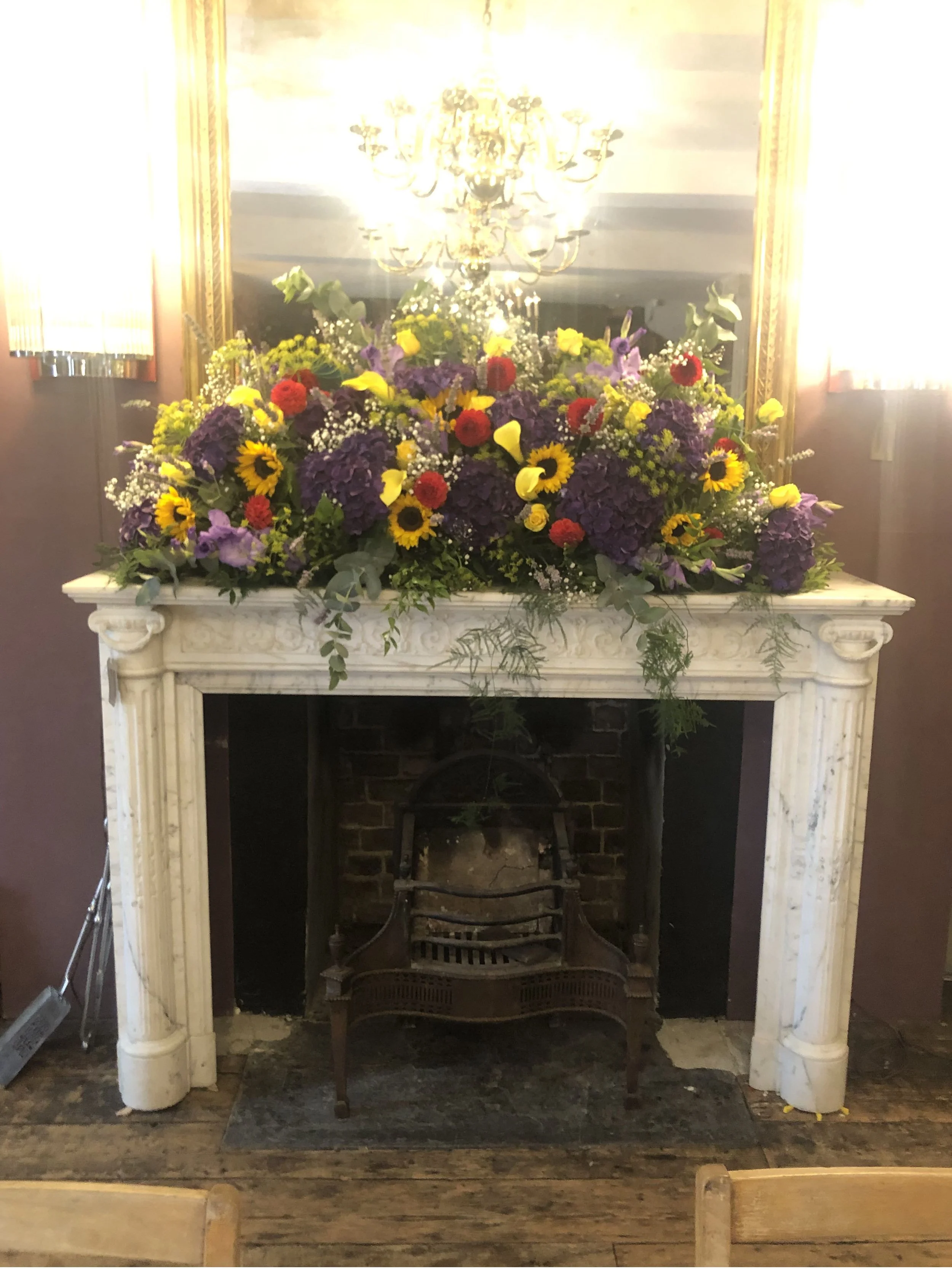Fire Place Arrangement
