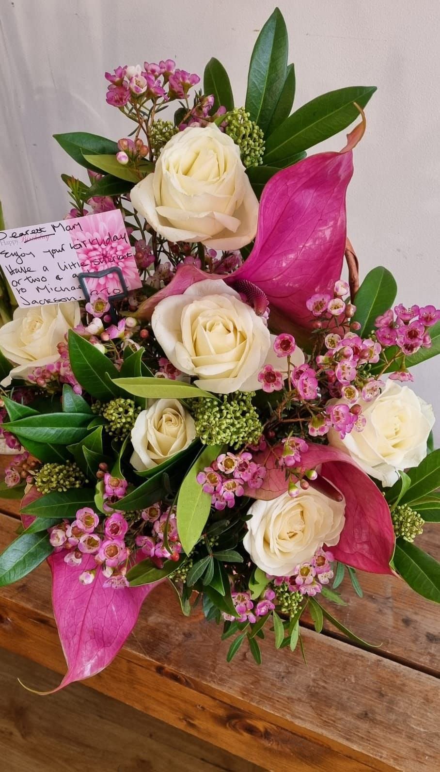 Sweet Candy Flower Basket