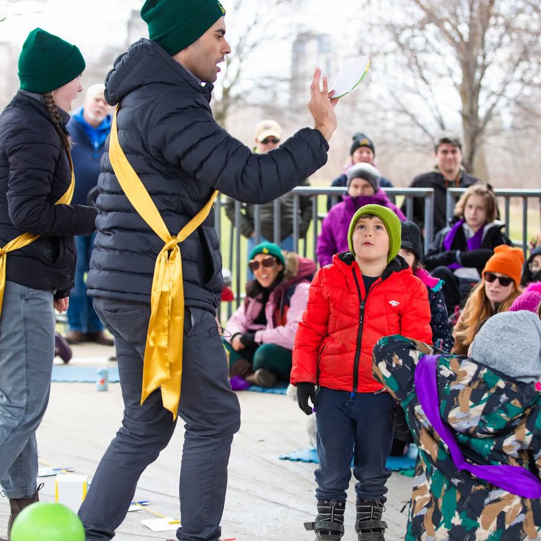 Breanne Tice and Deivan Steele performing The Assembly at Theatre Direct