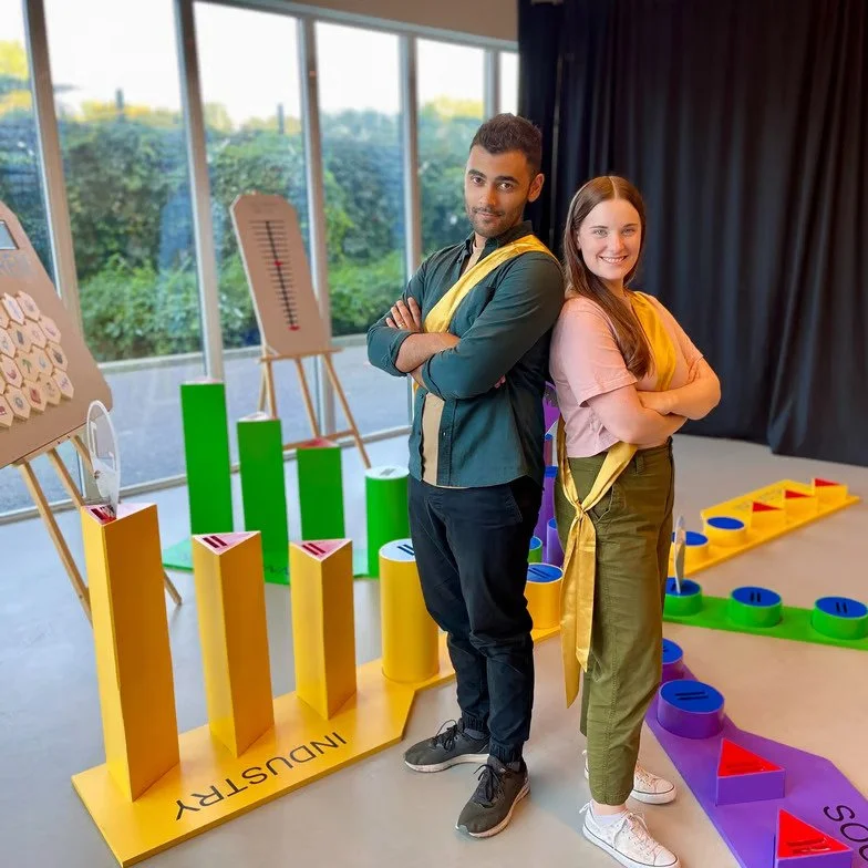 Deivan Steele and Breanne Tice in The Assembly