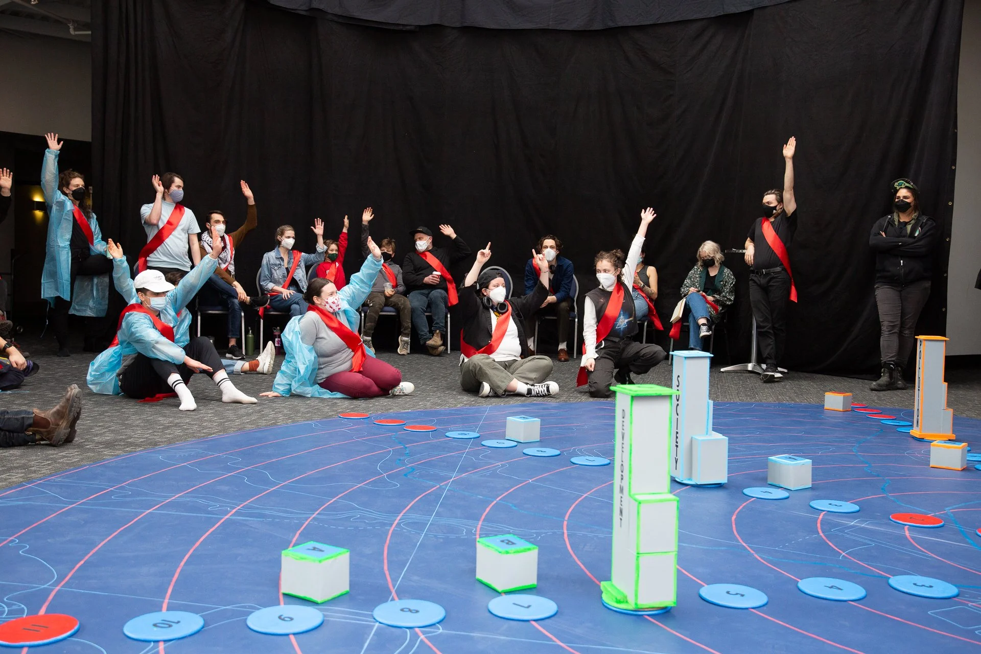 A performance of The Assembly in Dartmouth