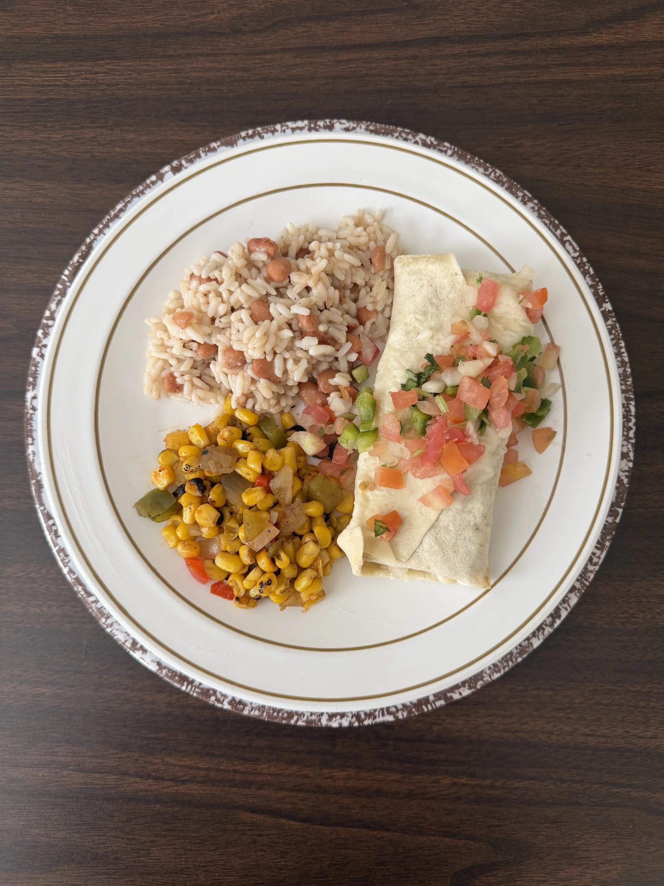 Beef & Bean Burrito