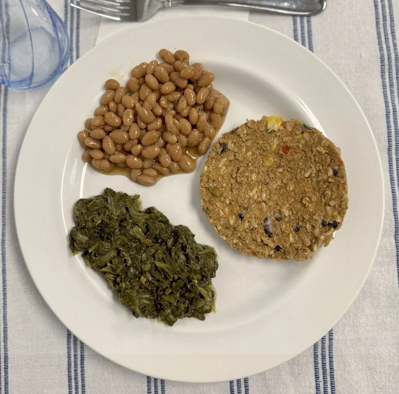 Vegetarian Black Bean Burger (No Bun)