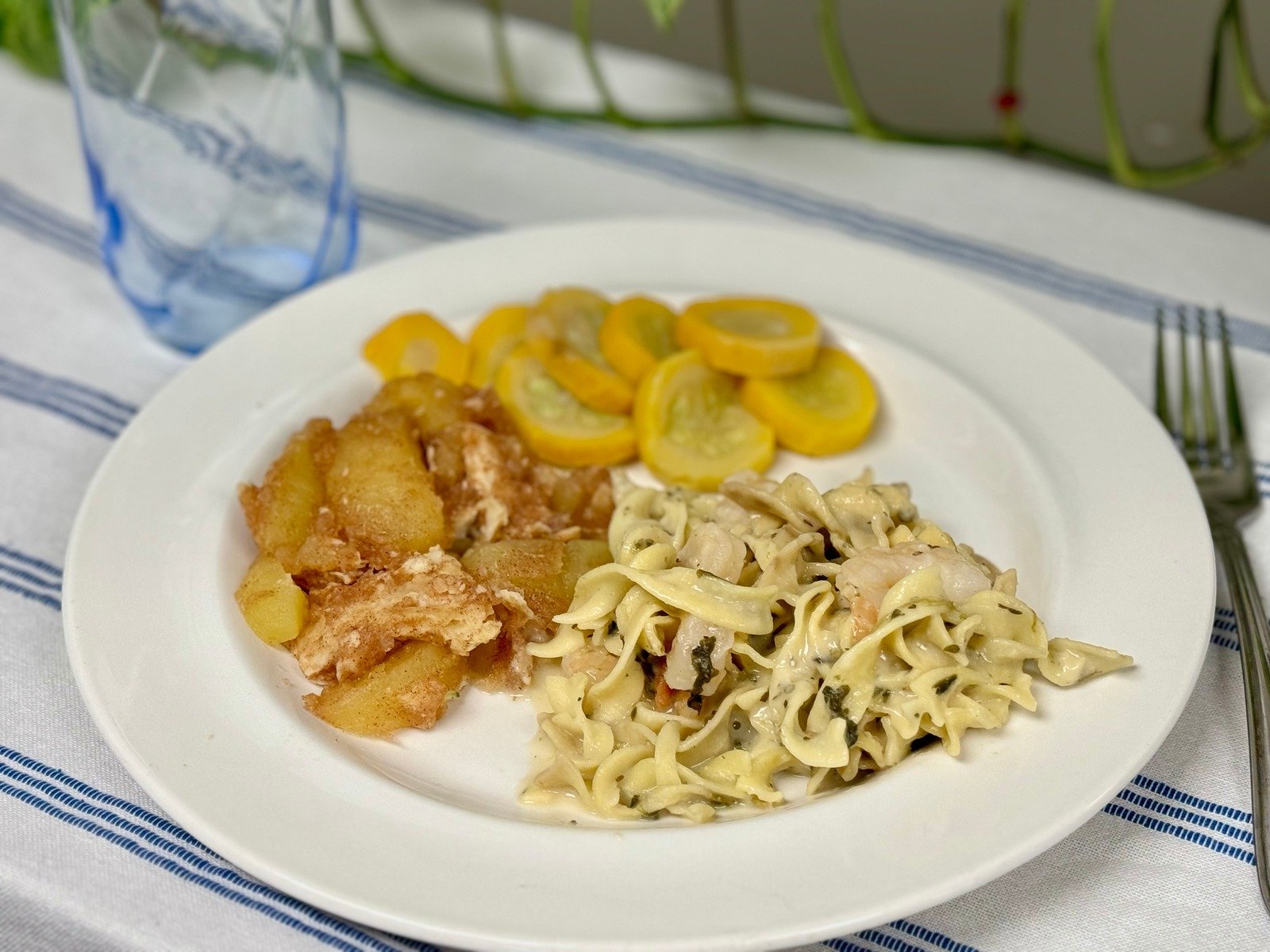 Shrimp Alfredo Primavera