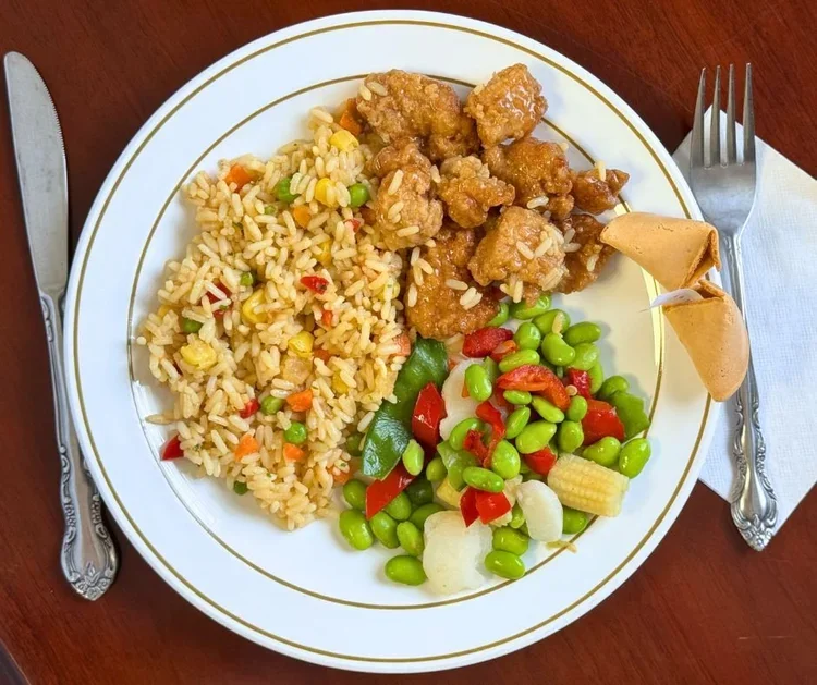 Orange Chicken Fried Rice