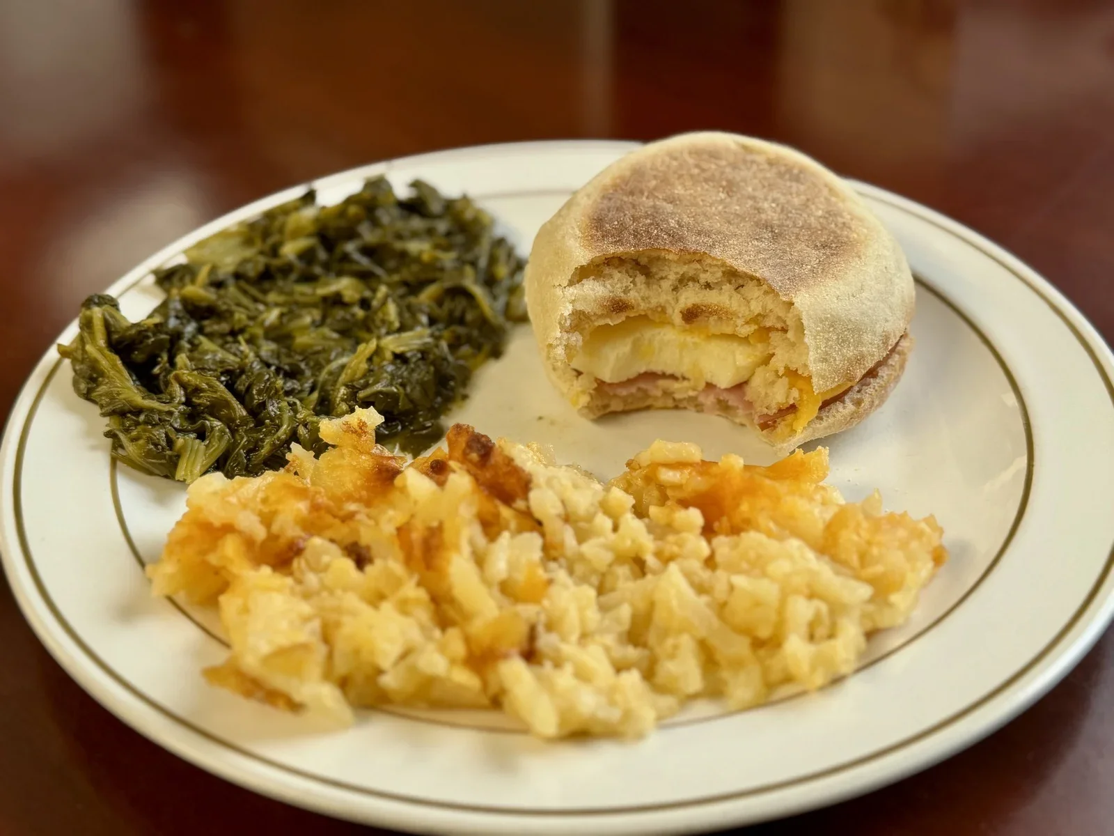 Egg White Canadian Bacon Muffin