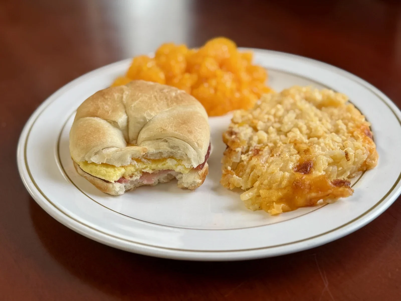 Ham, Egg & Cheese Croissant