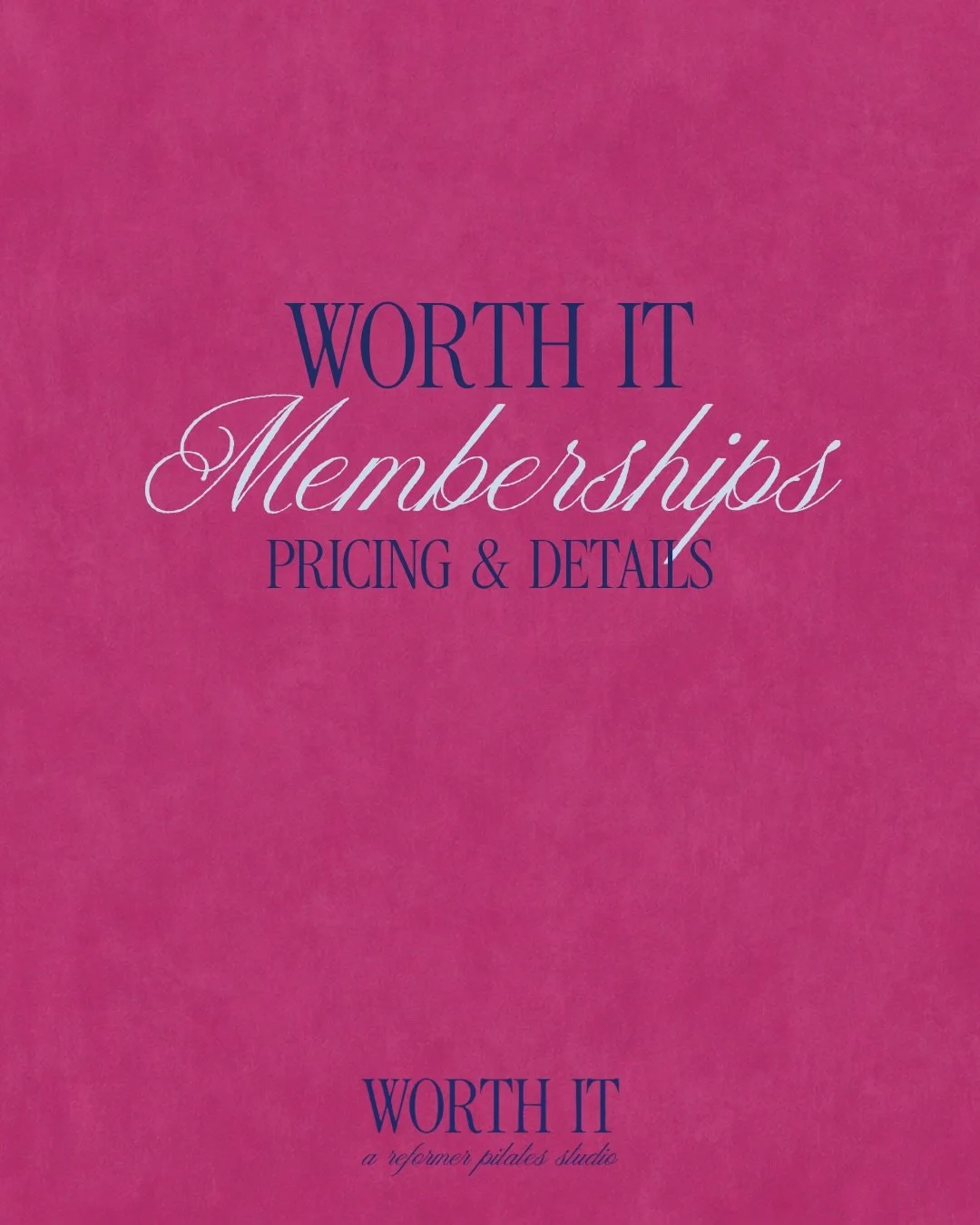 Our Membership Pricing! 🤍