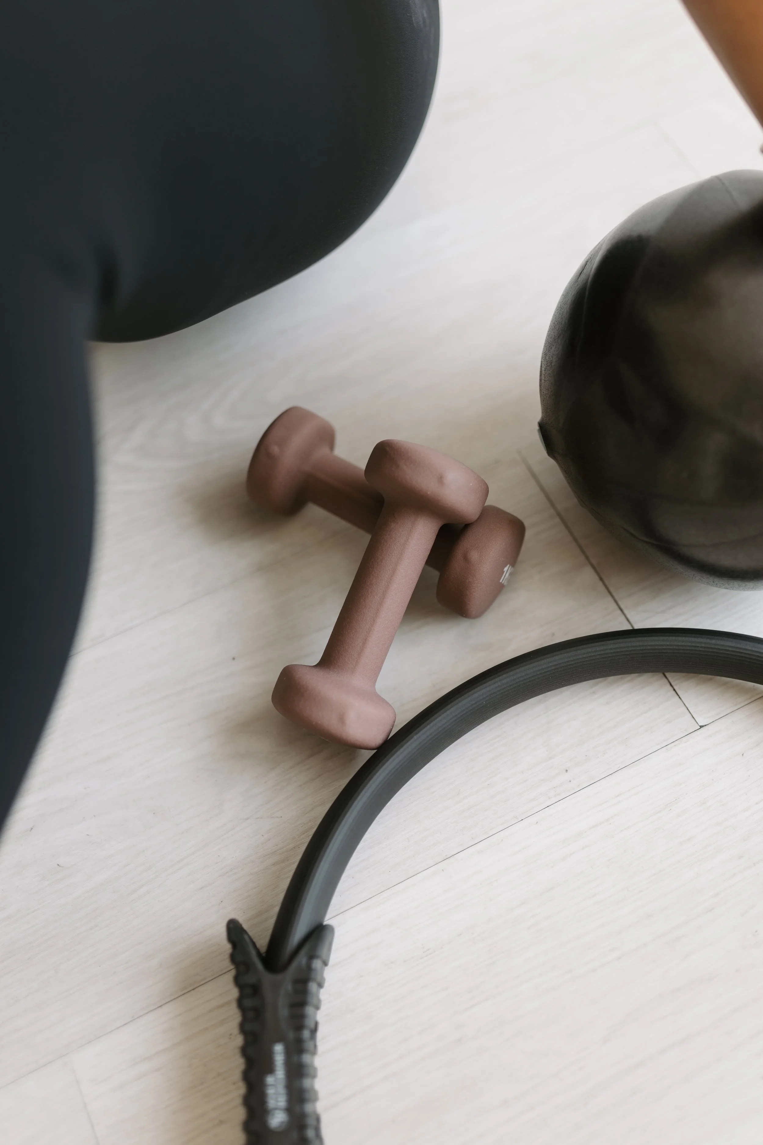 Photograph of workout equipment used during the group reformer pilates classes at Worth It: A Reformer Pilates Studio located in Keller Texas, near Dallas, Texas and Fort Worth, Texas.
