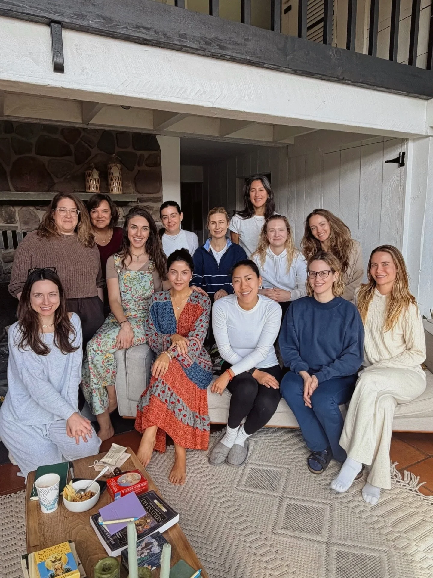 🌕Over the moon excited to have completed our first official @becoming_collective_ retreat. 

We arrived to our secluded shared home in the Catskills Mountains with high hopes and open hearts. 

We left with new and dear friends, profound realization