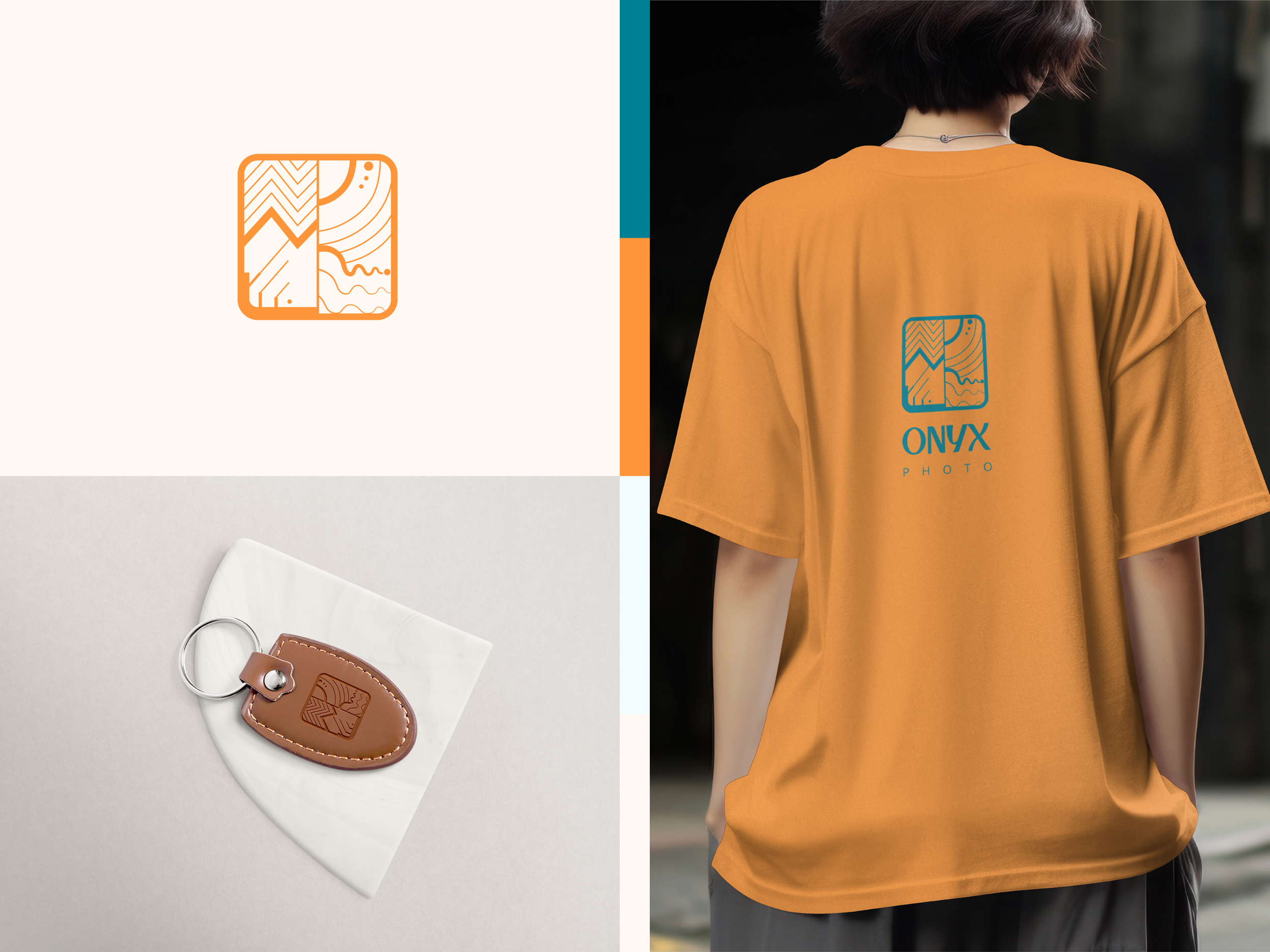 Semi-custom light language logo — personalized entrepreneur logo for independent business and conscious brand identity