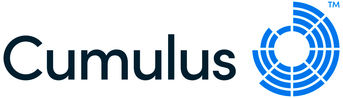 Logos of the American Meteorological Society and Cumulus logo.