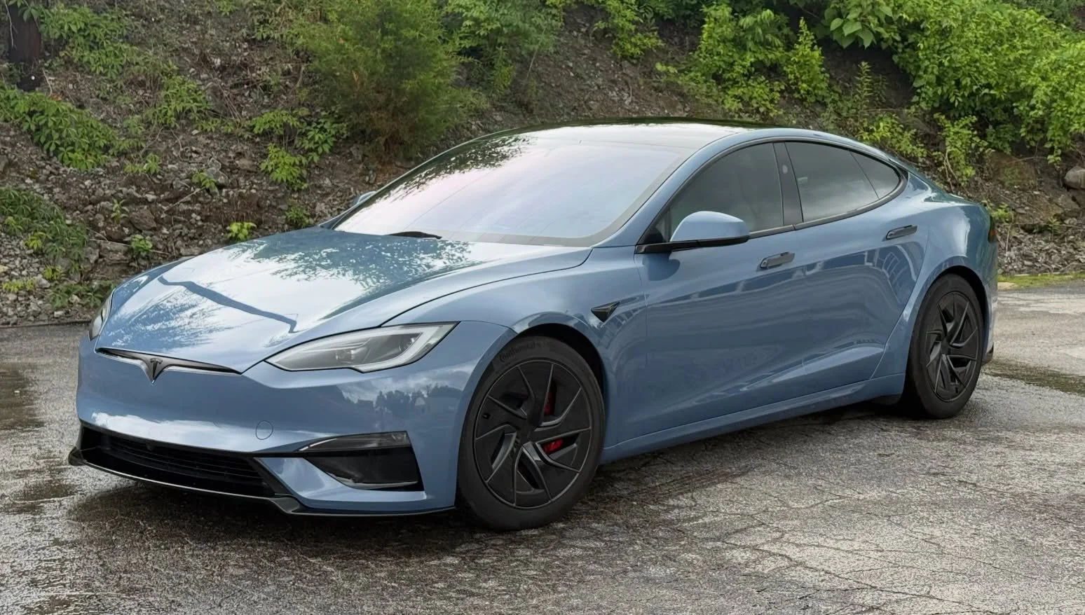 this now discontinued Model S Plaid came in for the trifecta of protection: XPEL Ultimate Plus PPF, XPEL XR PLUS Window Tint on all of the glass, and XPEL Fusion Premium v2 for a decade+ of nourishing preservation #xpel #ppf #windowtint #ceramiccoati
