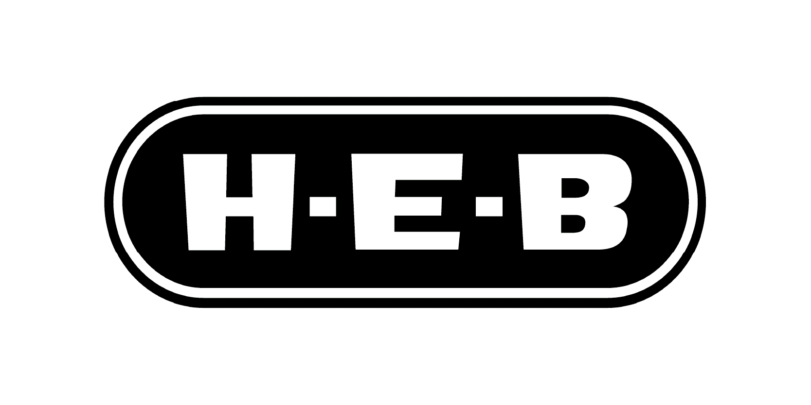A logo of the organization H-E-B. 