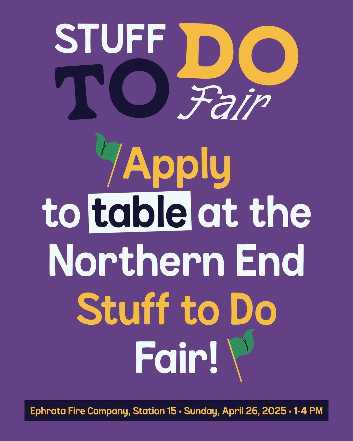 Northern End Go To Stuff Propaganda for your Tuesday morning, featuring some of the stuff I&rsquo;ve gone to recently at @lancasterimprovplayers, @westartlanc, and @lancasterpubliclibrary! DM to apply for a table :)