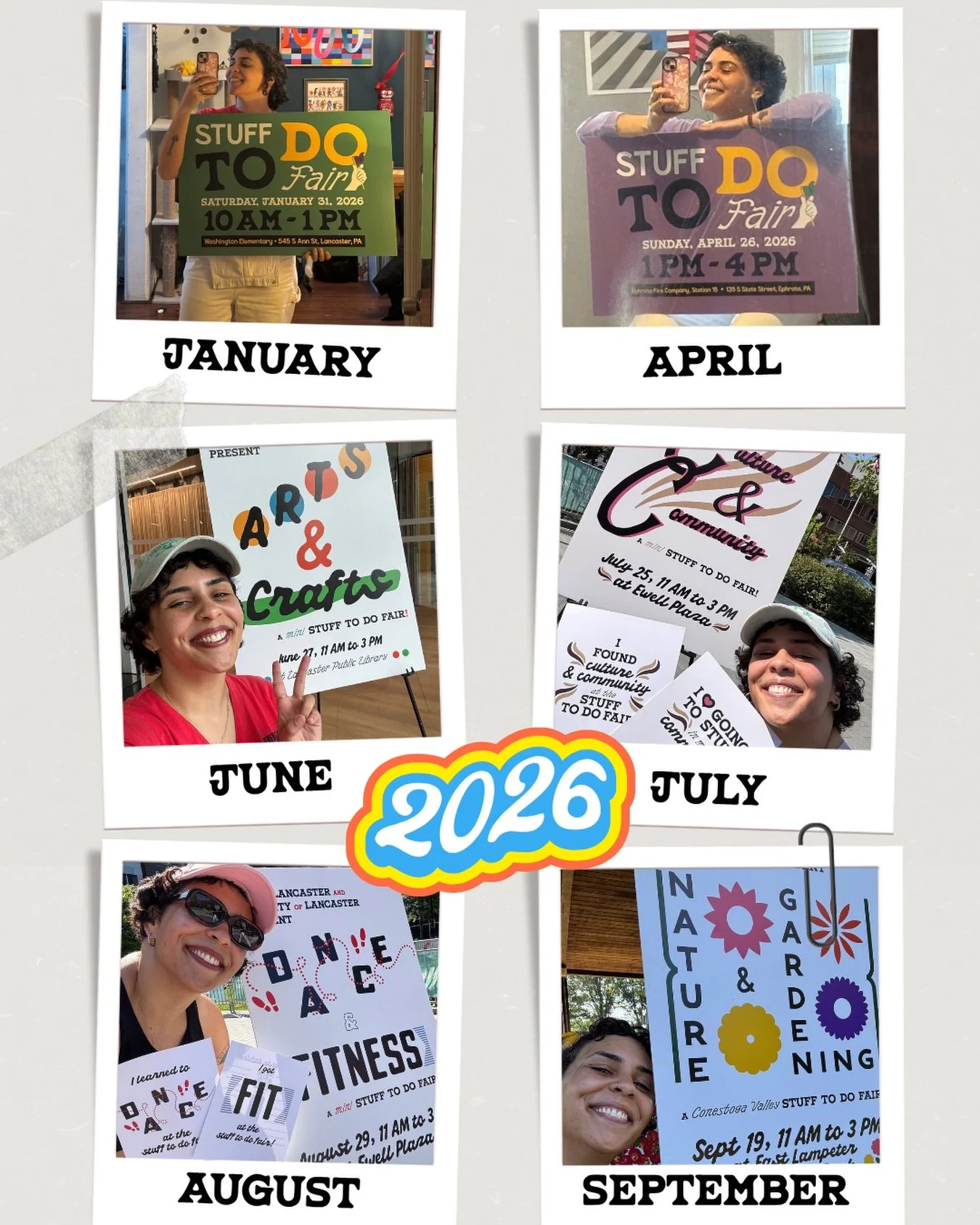 It&rsquo;s been a big year for the Stuff To Do Fair! Over the past 9 months, we hosted 6 events, from downtown Lancaster to Ephrata to Conestoga Valley, to connect hundreds and hundreds of community members to classes, clubs, hobbies, and activities 