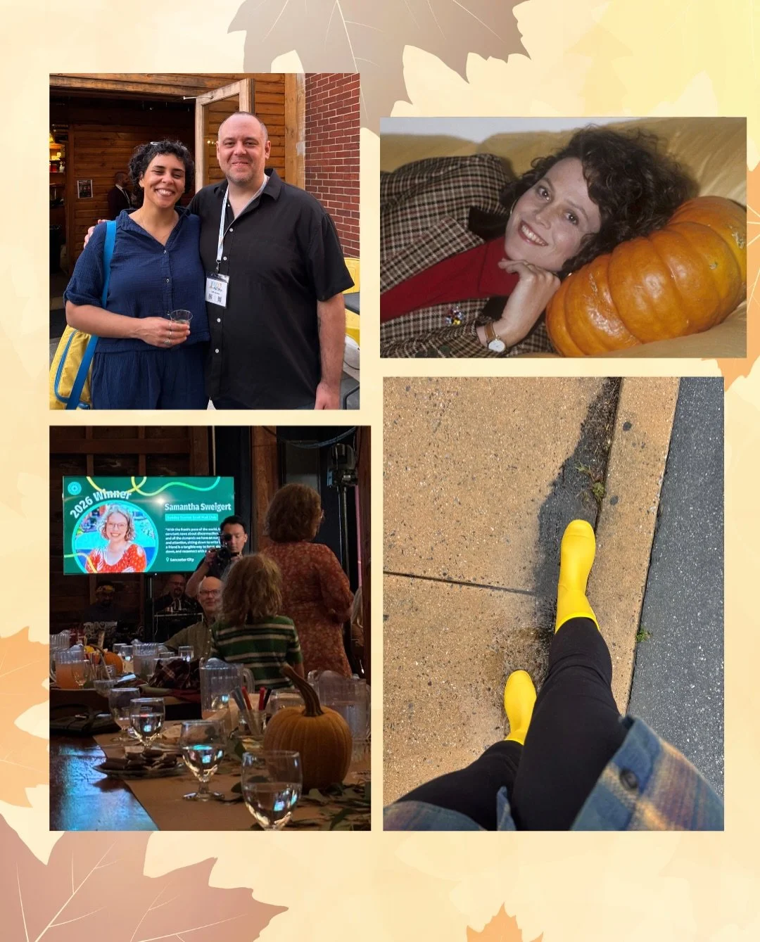 FALL IS FOR GOING TO STUFF!! Congrats to all the Weaver Award Winners whose work was acknowledged by @lancfound this week!! So many of yall have been big believers in the Go To Stuff Agenda and I&rsquo;m so grateful to live in a community with so man