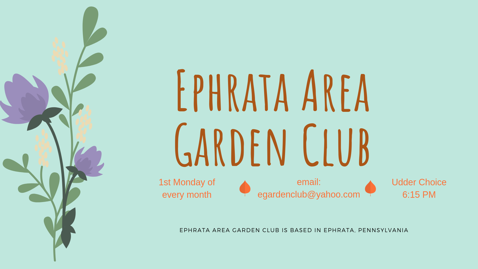Ephrata Garden Club Logo