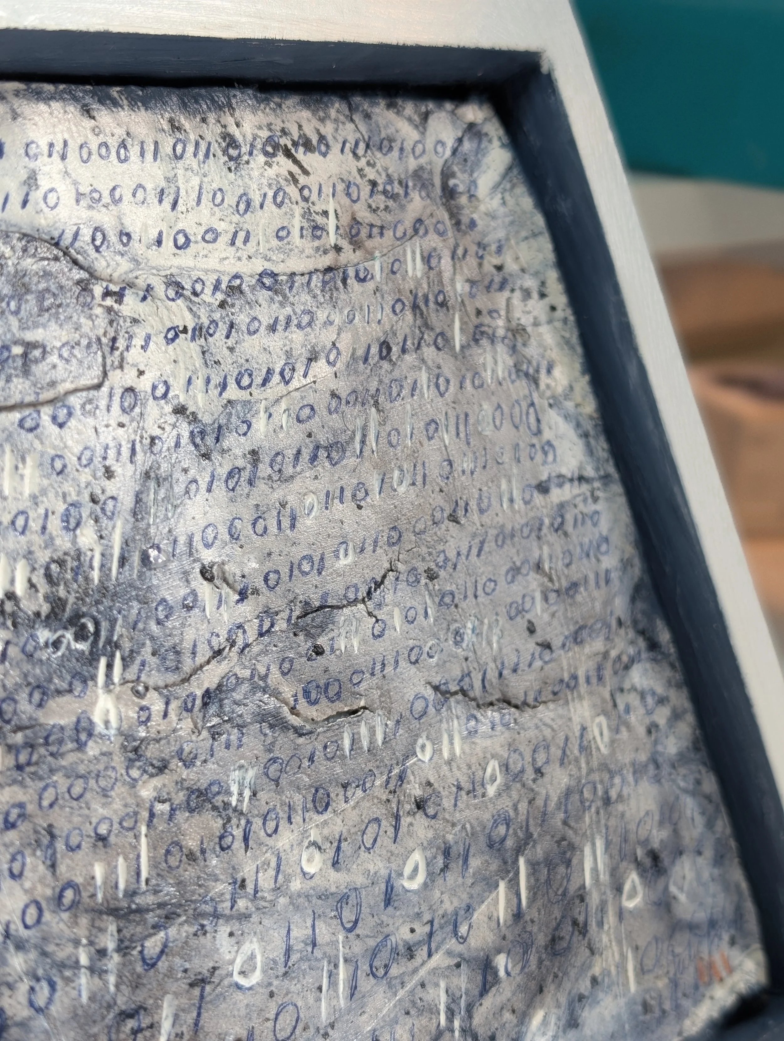 Ancient Vibes, Hidden Code in Air Dry Clay