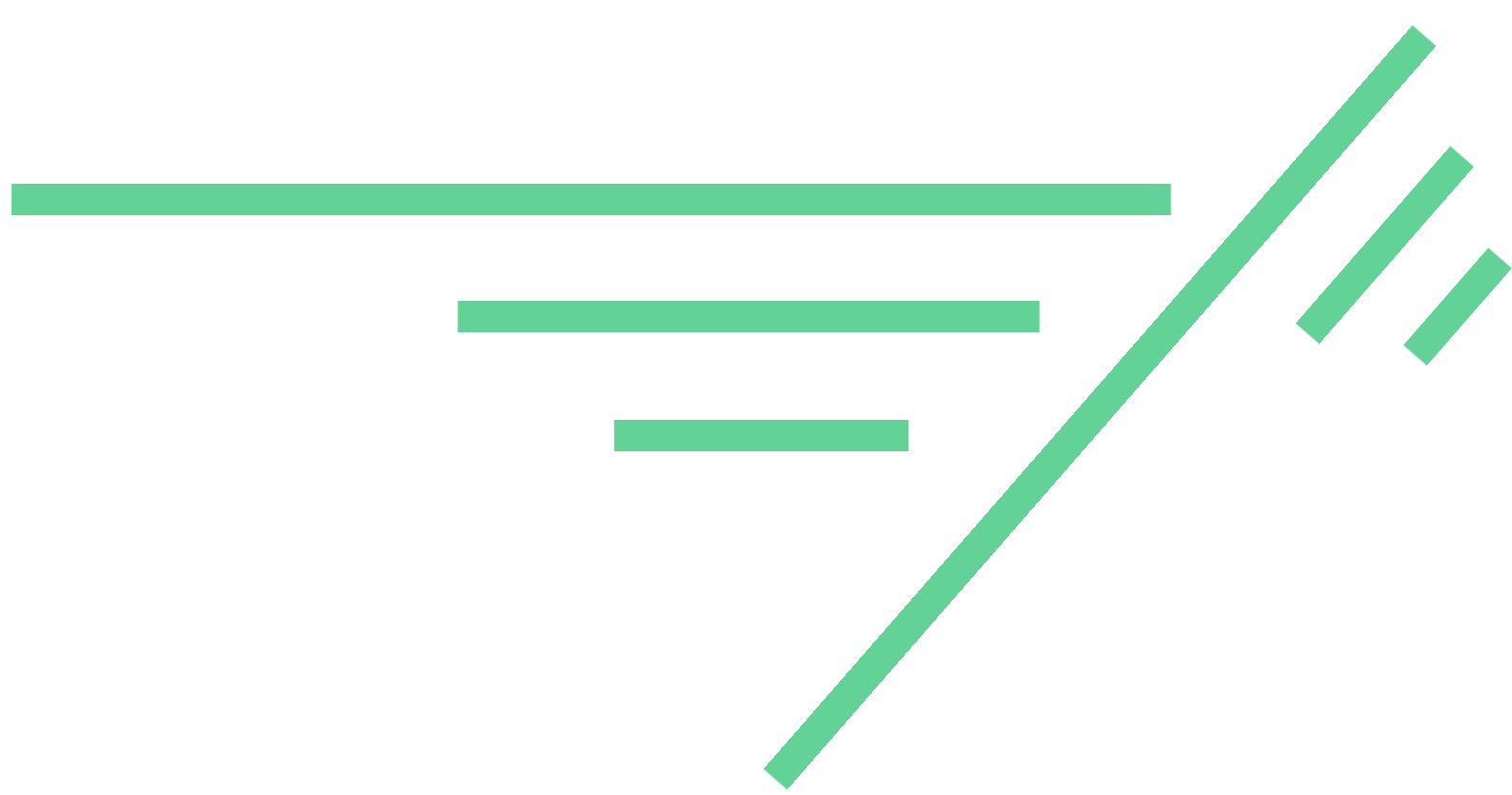 Close-up of a barcode with a teal and black design, including diagonal teal stripes and horizontal teal lines.