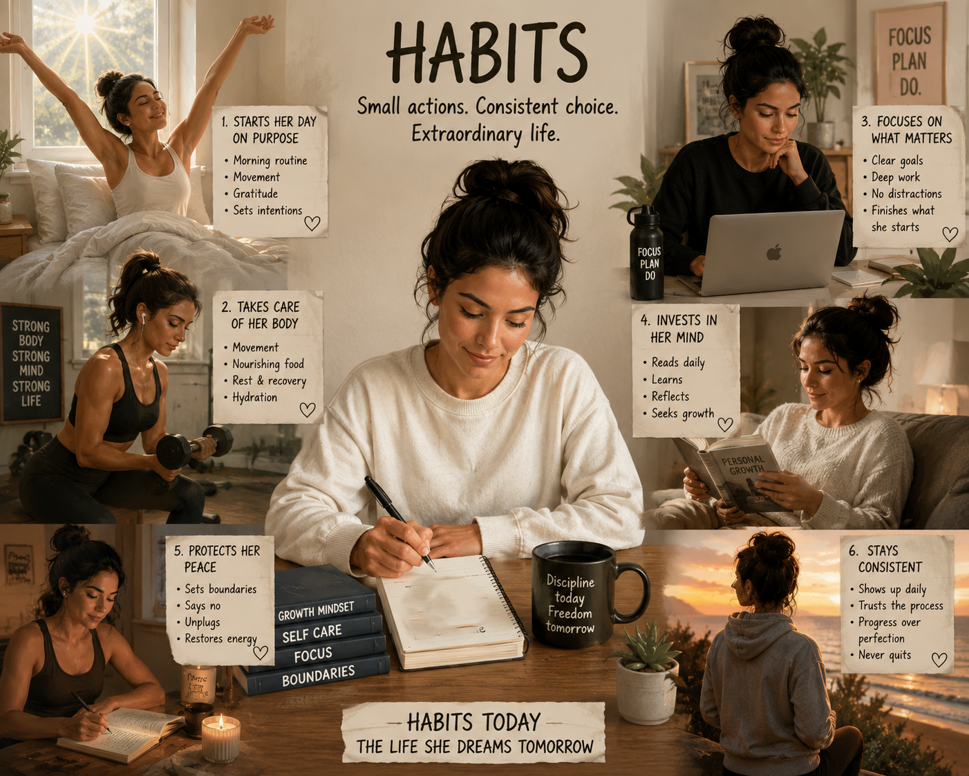 HABITS OVER MOTIVATION AND WILLPOWER