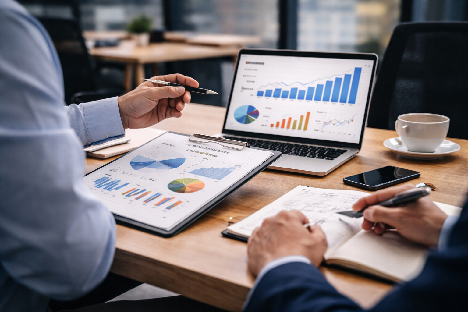 sales coach helping professional improve sales conversations