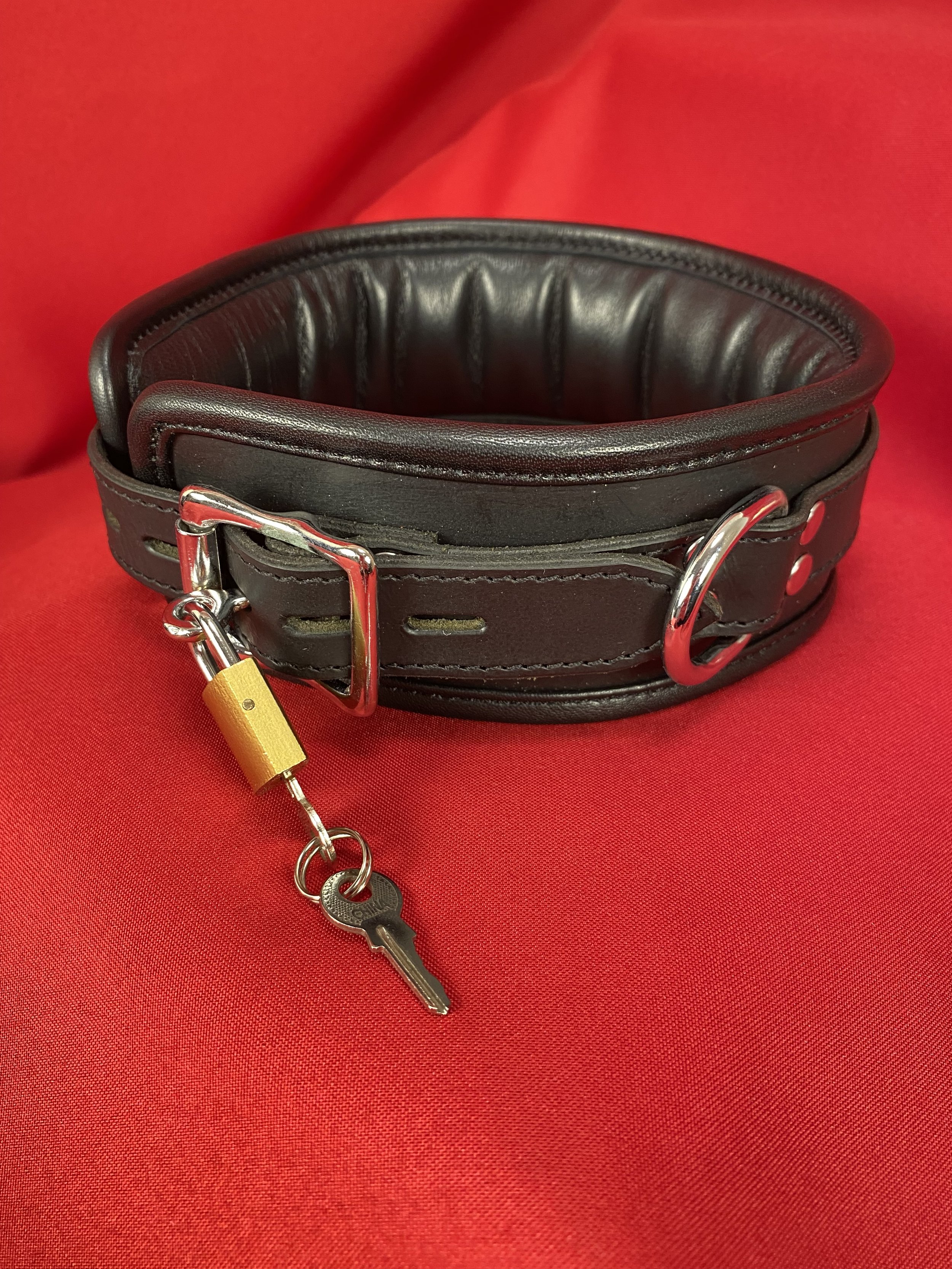 Luxury Saddle Leather Collar by Bound