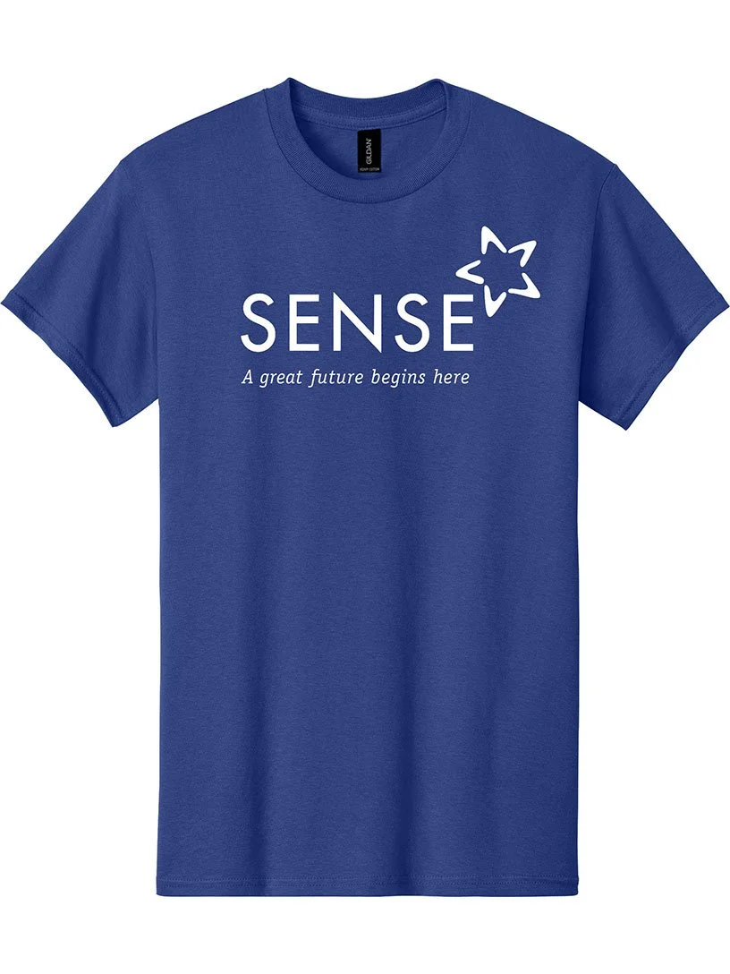 SENSE Charter Women's One Color Tee Shirt Royal